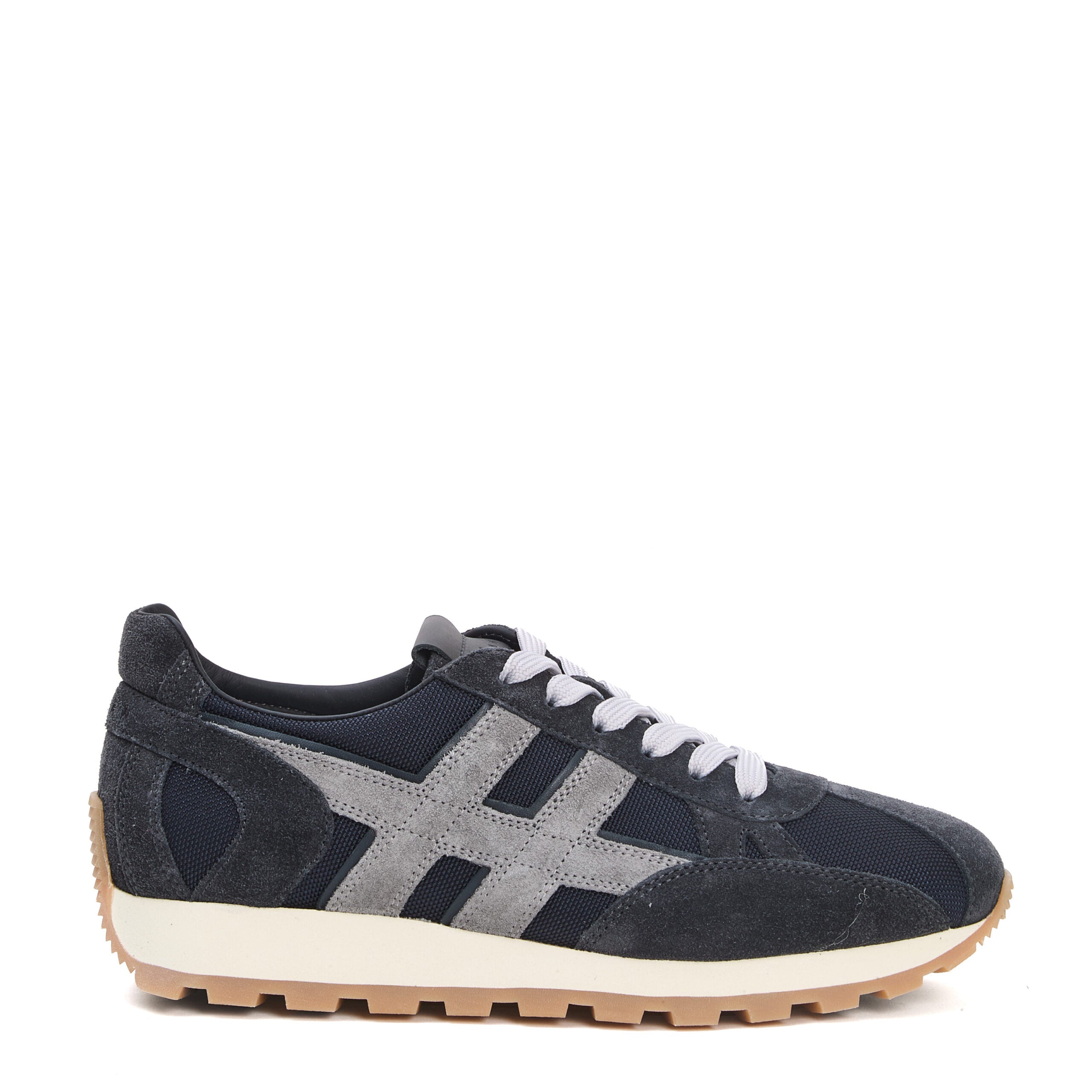 HOGAN Running Sneakers with Soft Fabric 4 cm Height