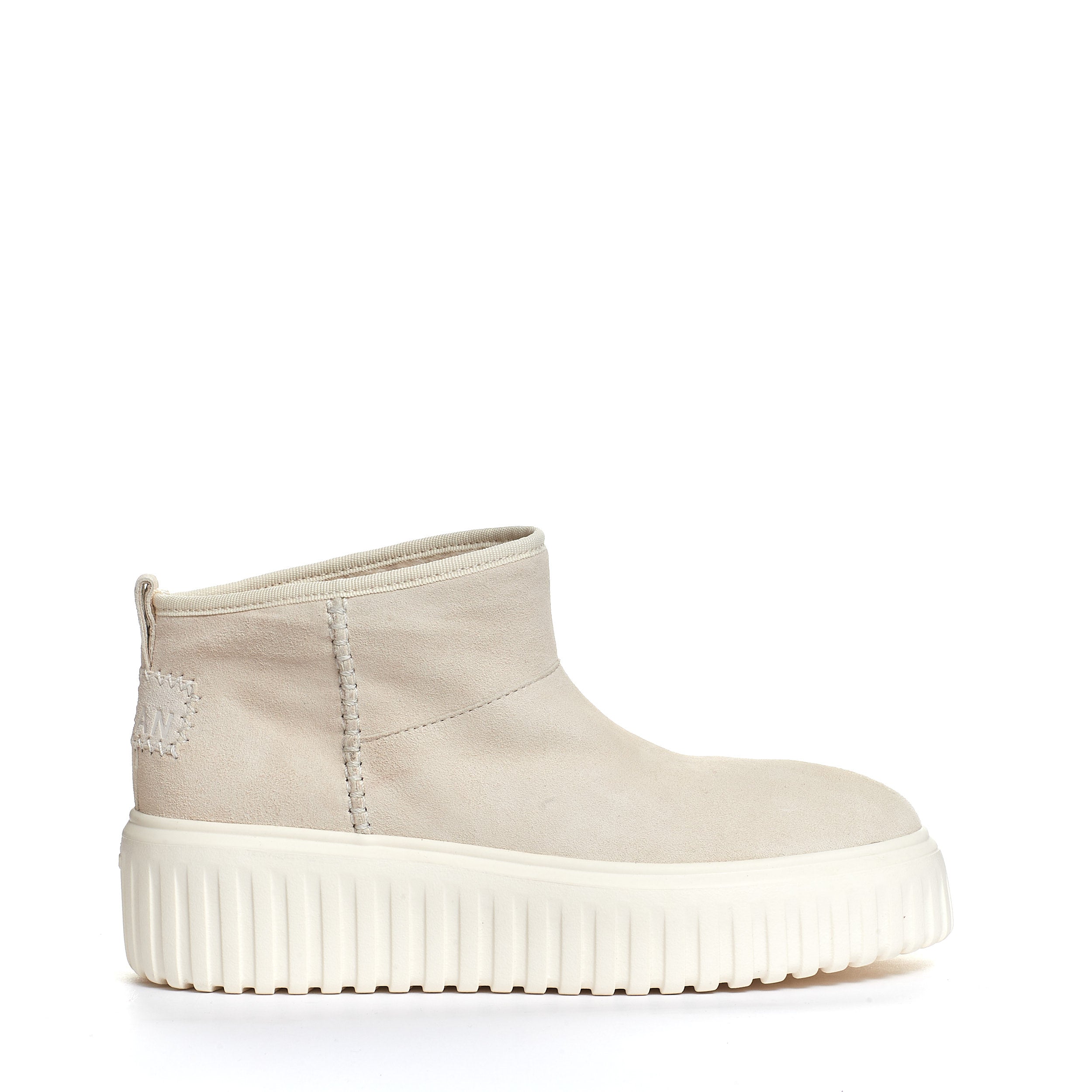 HOGAN Chic Mini Suede Ankle Boots