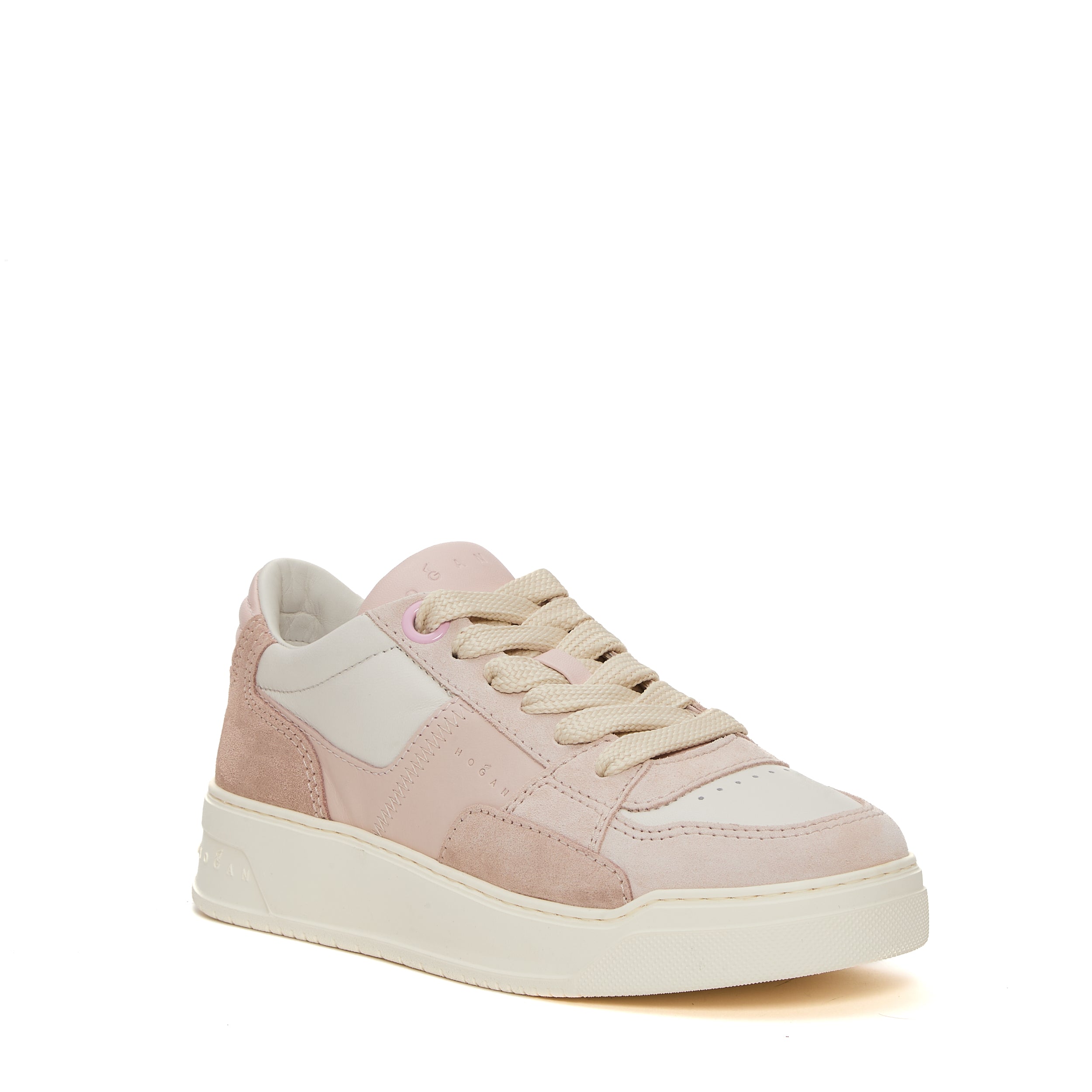 HOGAN Chic Pink Mini Sneakers for Women