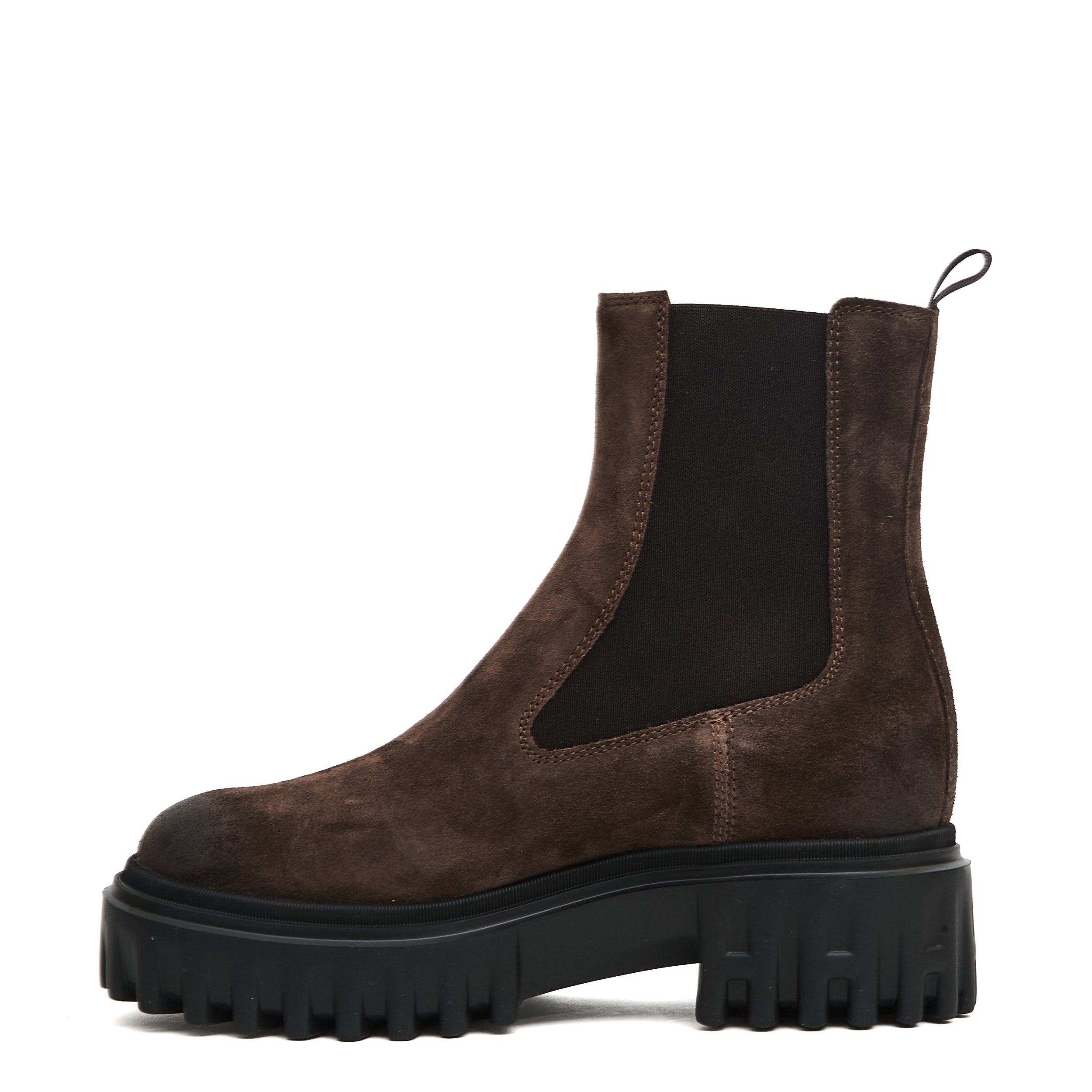 HOGAN Chic Chelsea Ankle Boots with Comfortable Heel