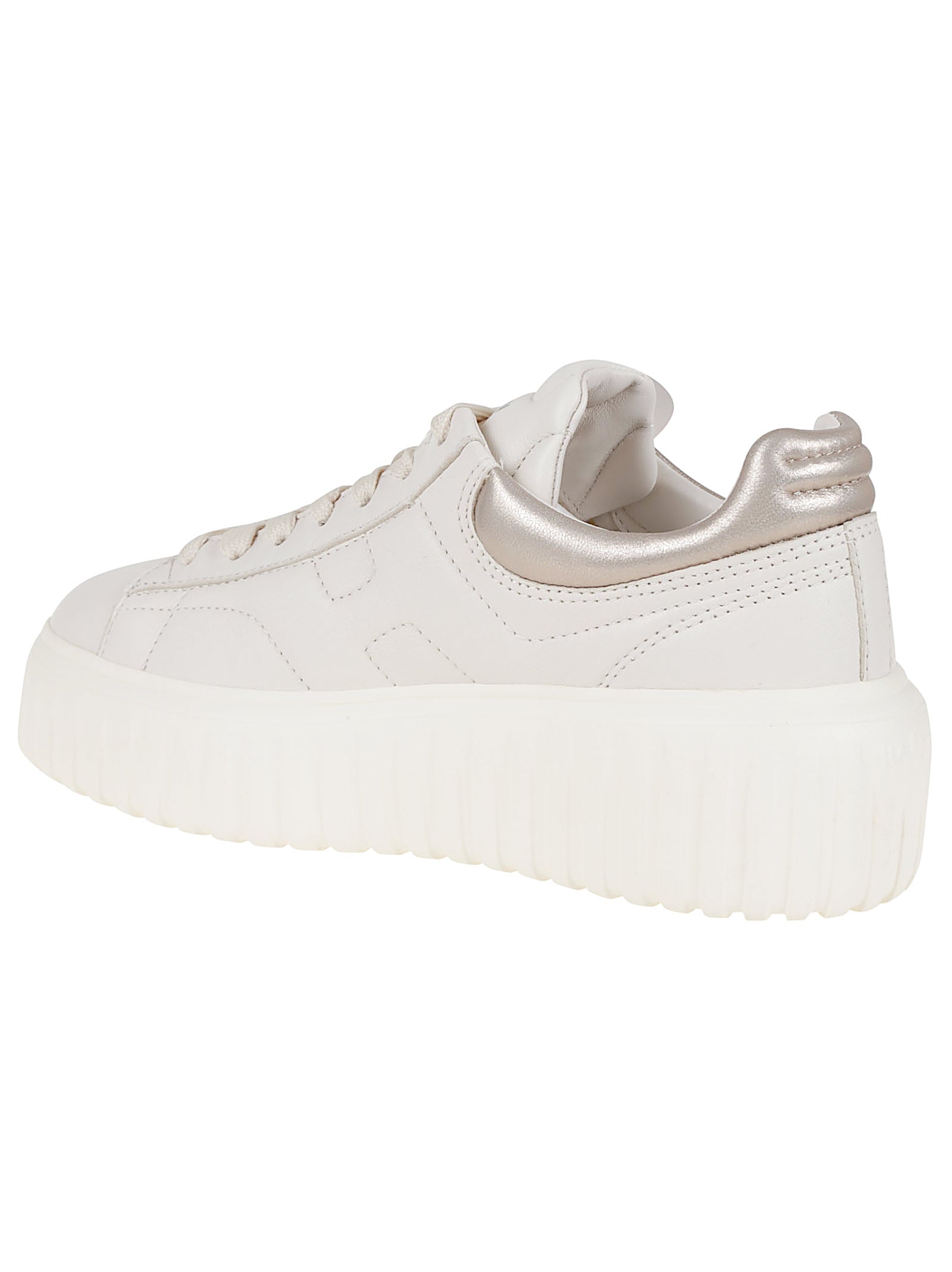 HOGAN Chic H-stripes Sneaker with 5.8cm Height for Women