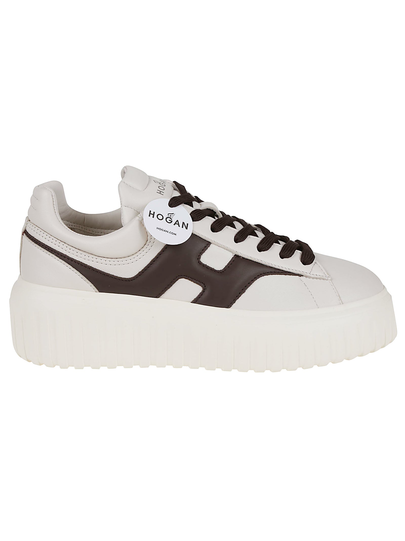 HOGAN H-Stripe Design Sneakers - 5.8 cm Height