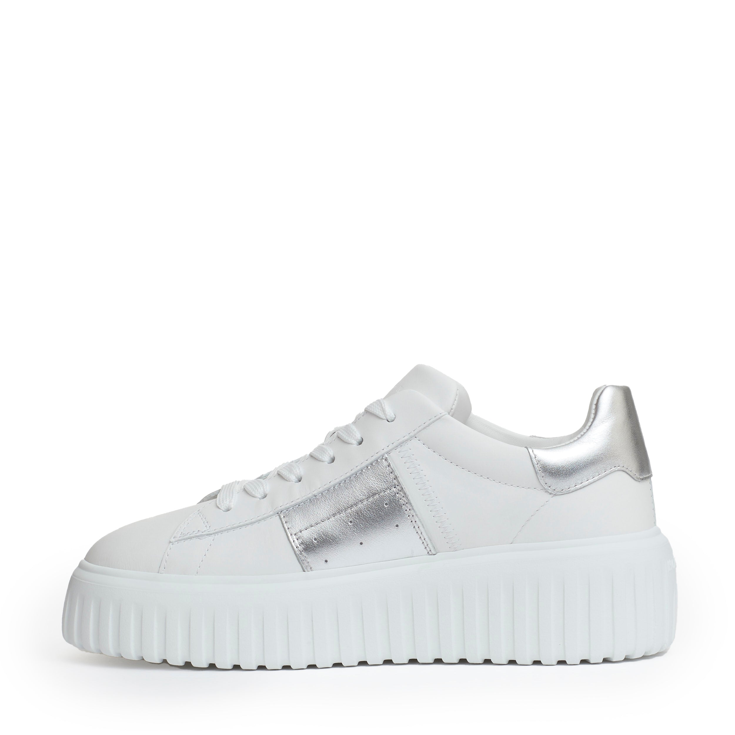 HOGAN Elegant H Stripes Platform Sneakers for Women - 5.8 cm