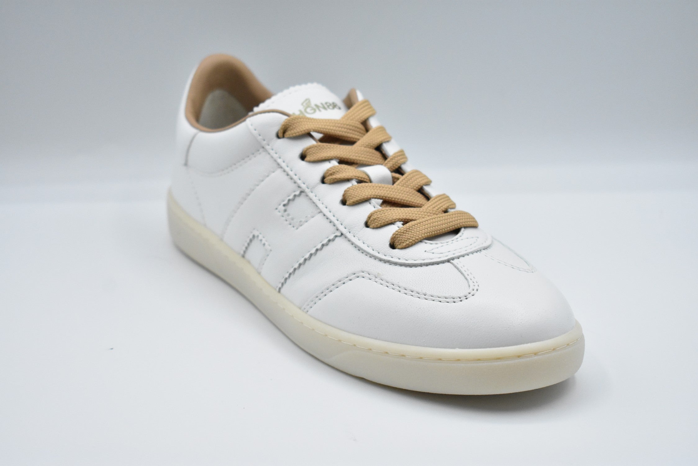 HOGAN Elegant Women's Laced Flat Shoes