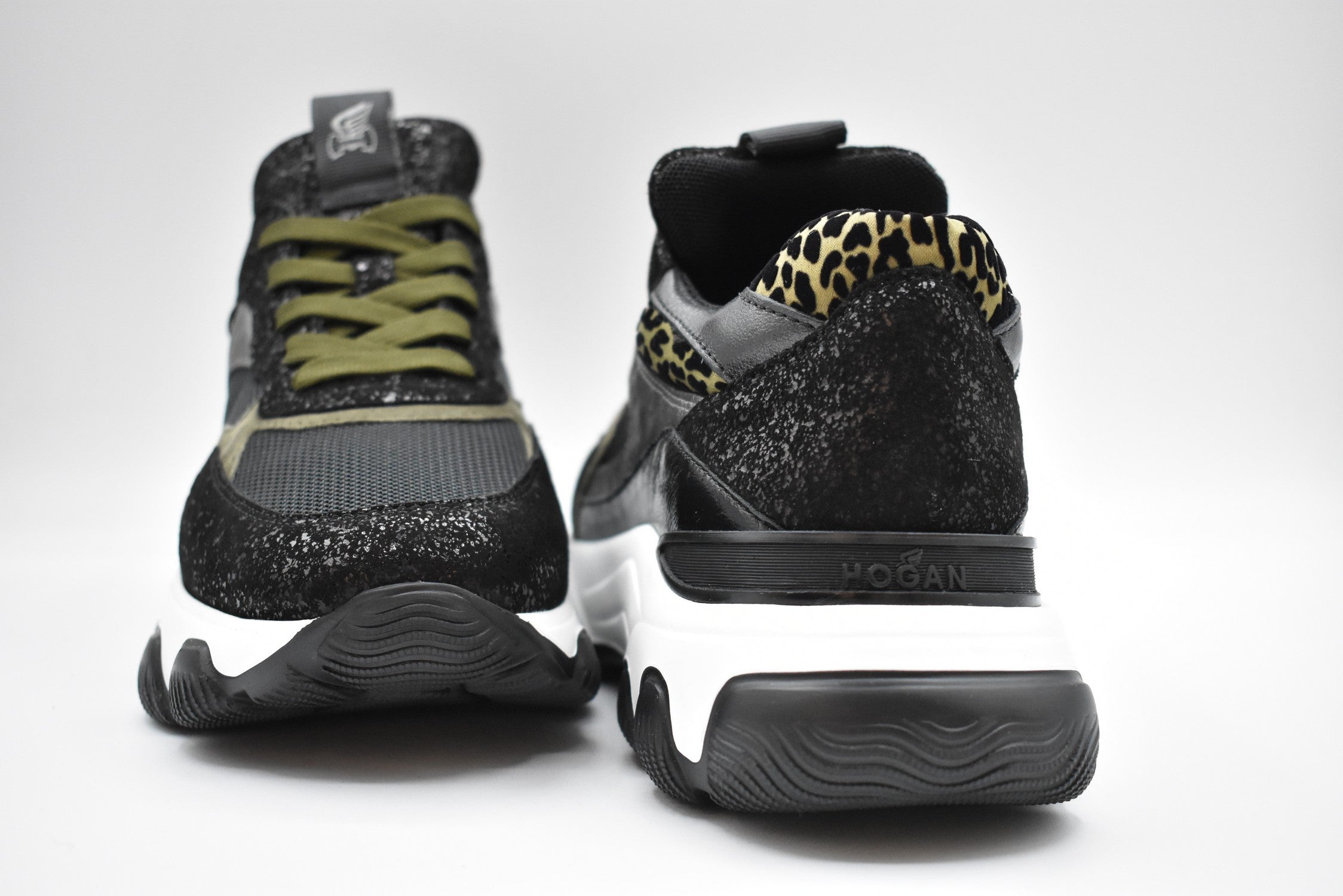 HOGAN Chic Lace-Up Flat Shoes for Women