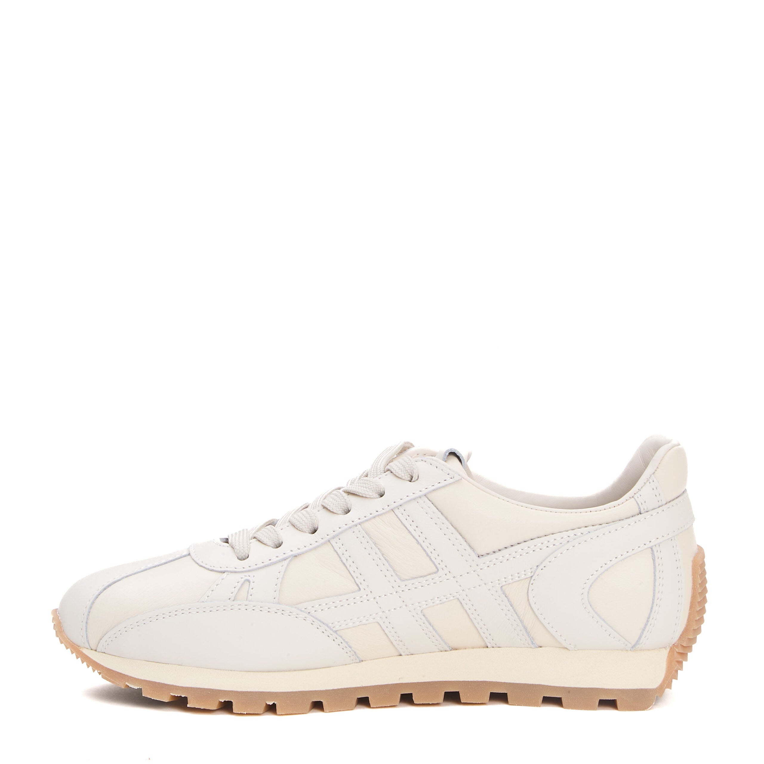 HOGAN Smooth Leather & Suede Running Sneakers for Women