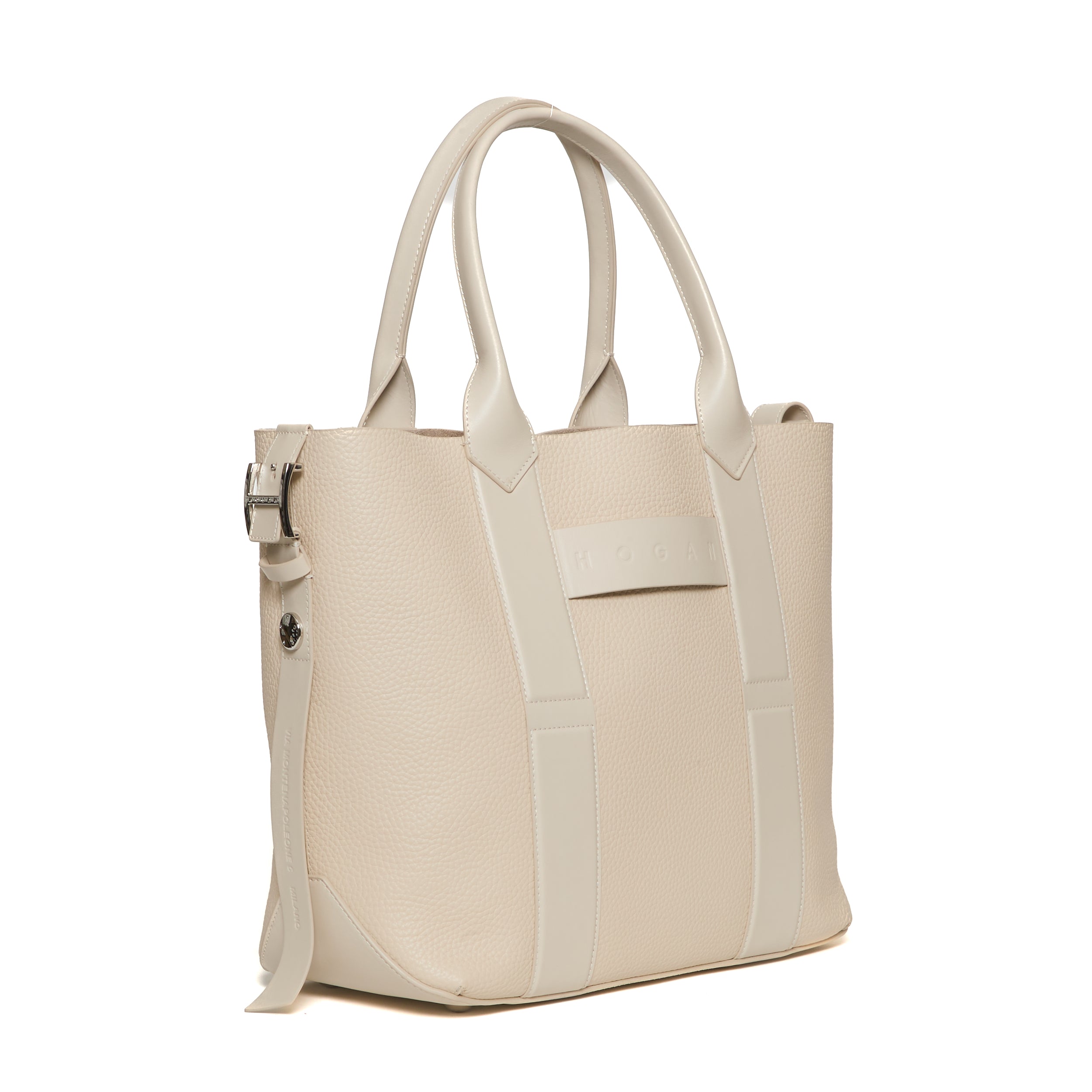 HOGAN Medium Script Shopping Handbag