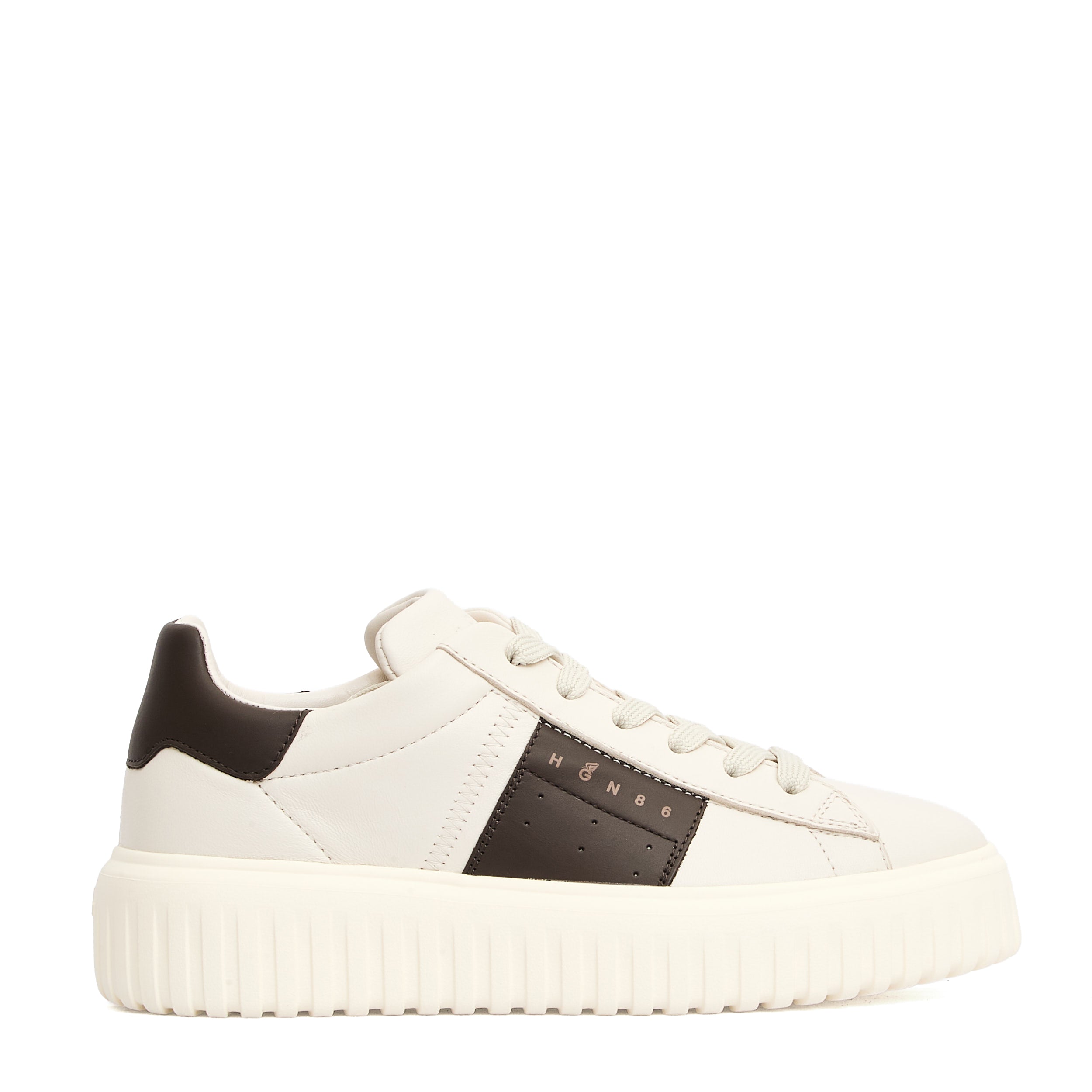 HOGAN H Stripes Sneakers with Comfort Foam 4.8 cm Height