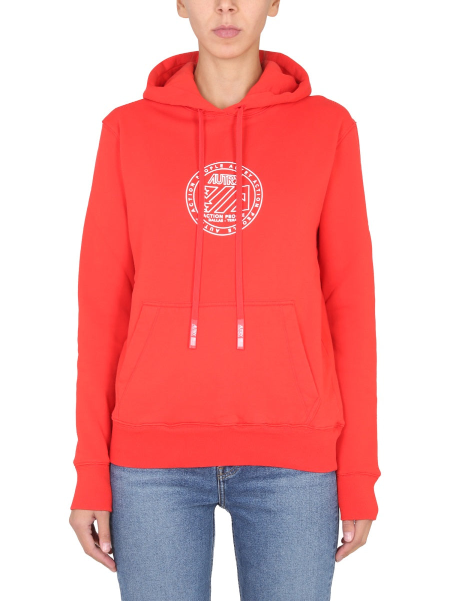 AUTRY Women's Drawstring Hooded Sweatshirt