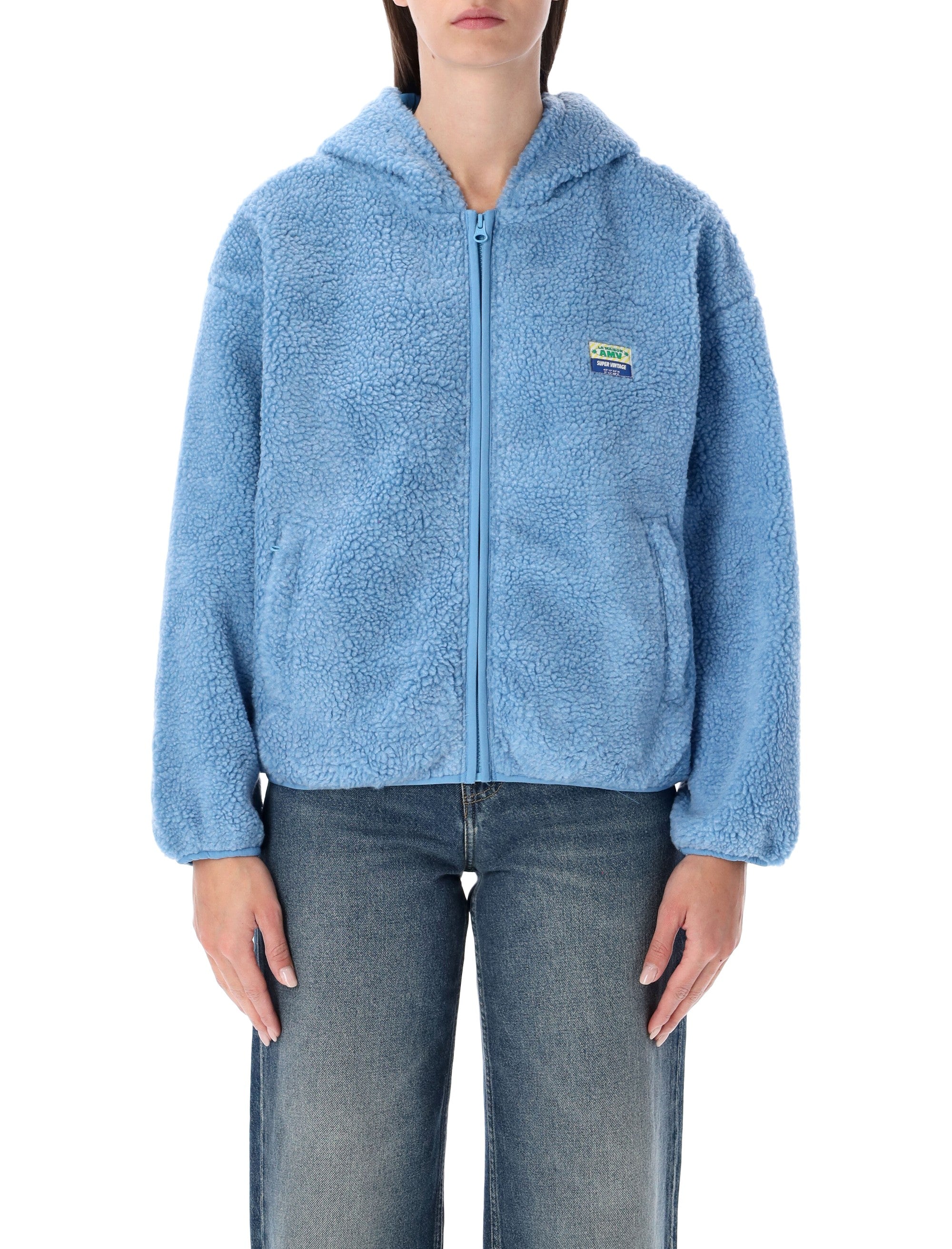 AMERICAN VINTAGE Hoktown Fleece Hooded Jacket - XS/S