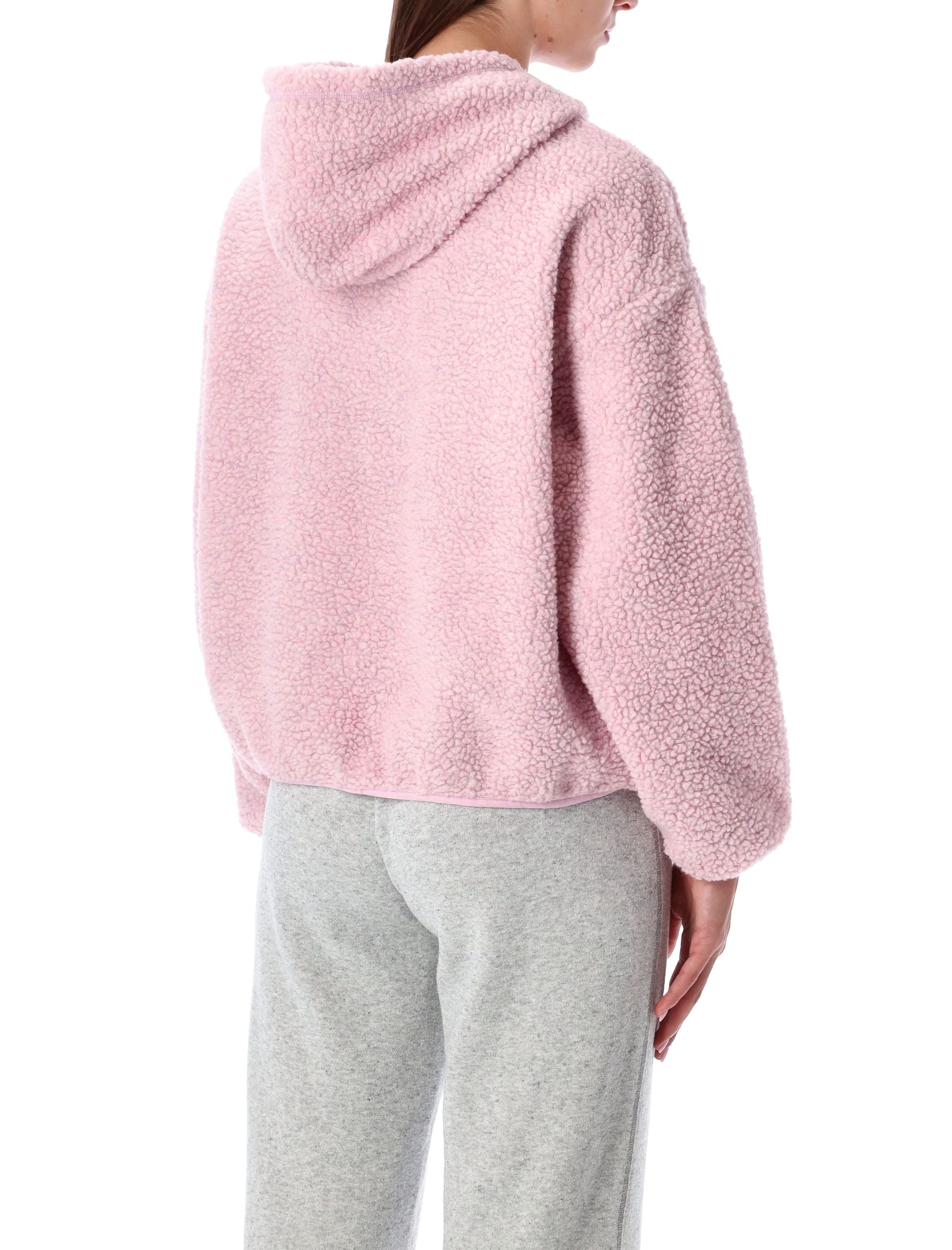 AMERICAN VINTAGE Cozy Vintage Fleece Hooded Jacket XS/S