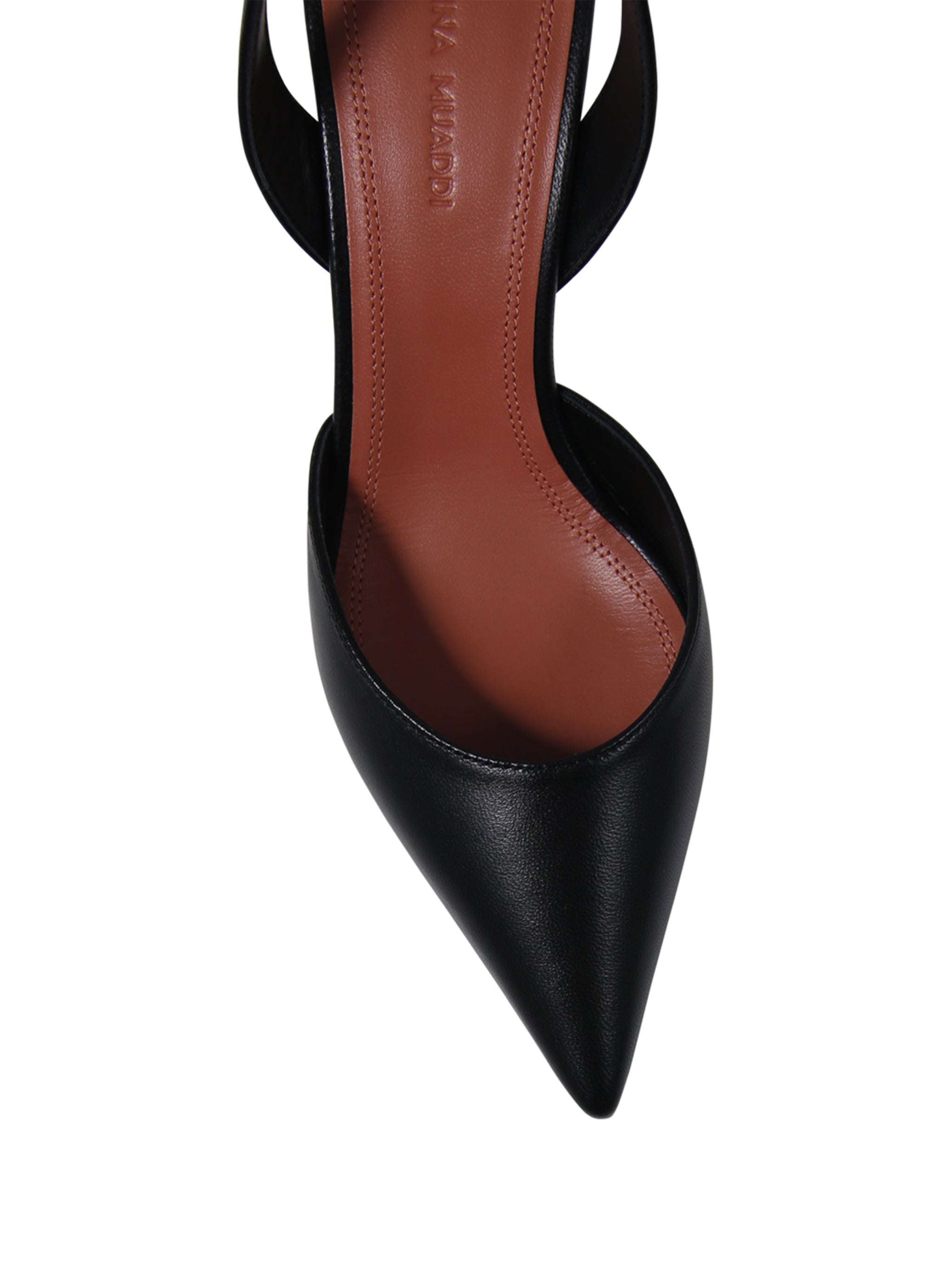 AMINA MUADDI Holli Sling 70 Polka-Dot Pumps for Women