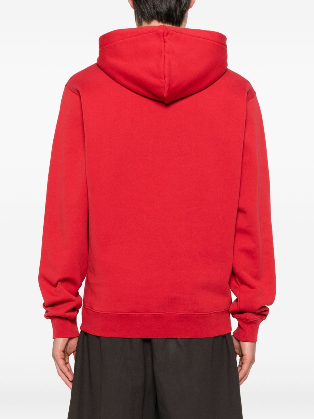 JACQUEMUS Classic Hoodie with Logo Patch - Long Sleeves