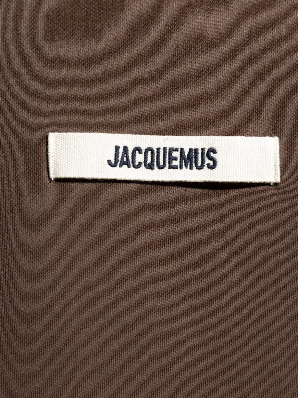 JACQUEMUS Classic Hoodie with Gros Grain Detail