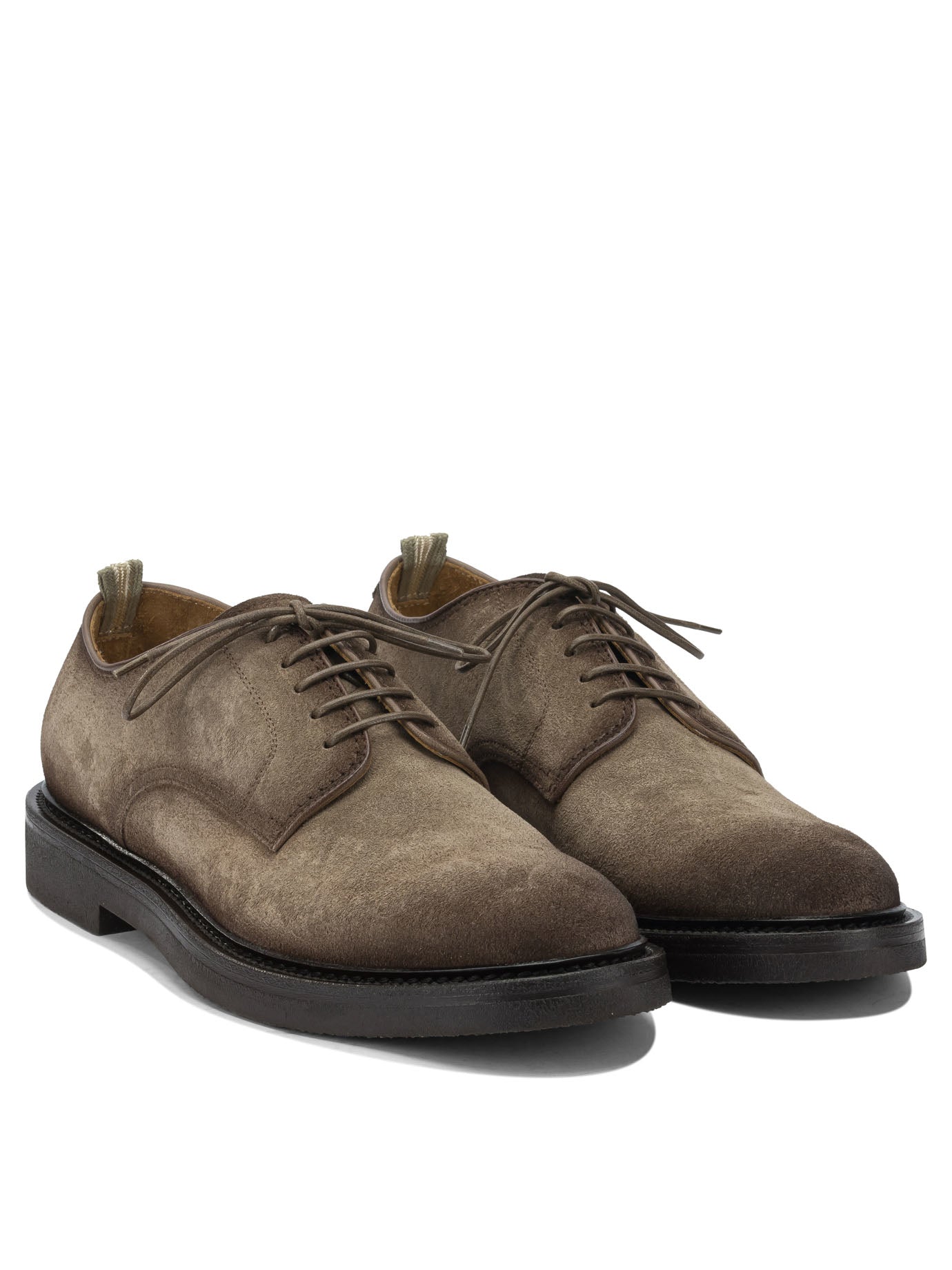 OFFICINE CREATIVE Elegant Leather Lace-Up Shoes for Men - FW25