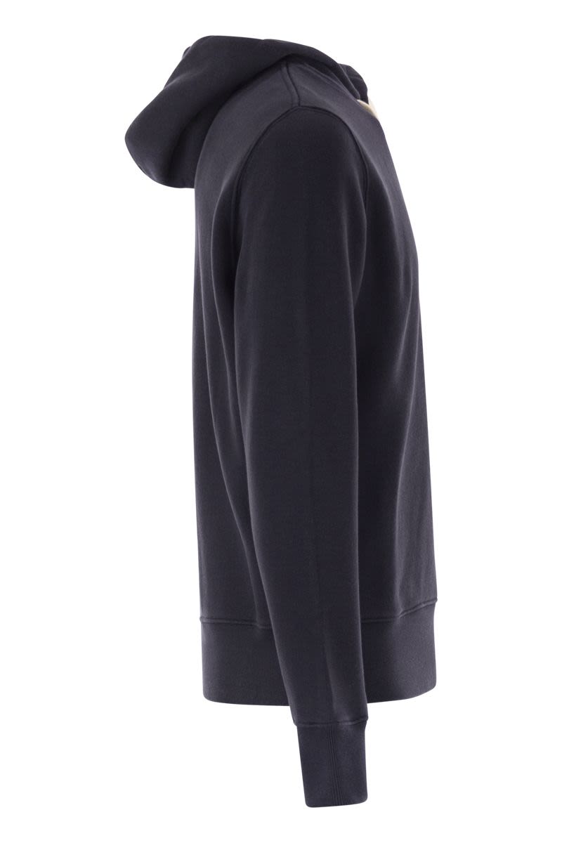 AUTRY Hooded Sweatshirt with Logo - Men’s Regular Fit