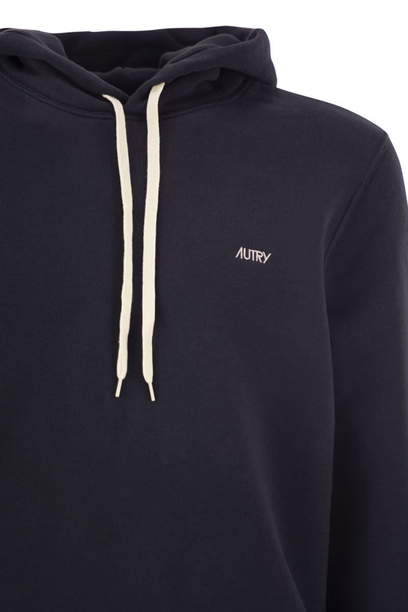 AUTRY Hooded Sweatshirt with Logo - Men’s Regular Fit
