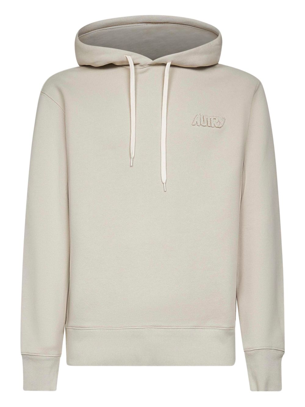 AUTRY Men's Regular Fit Hoodie with Drawstring and Embroidered Logo (Size L)
