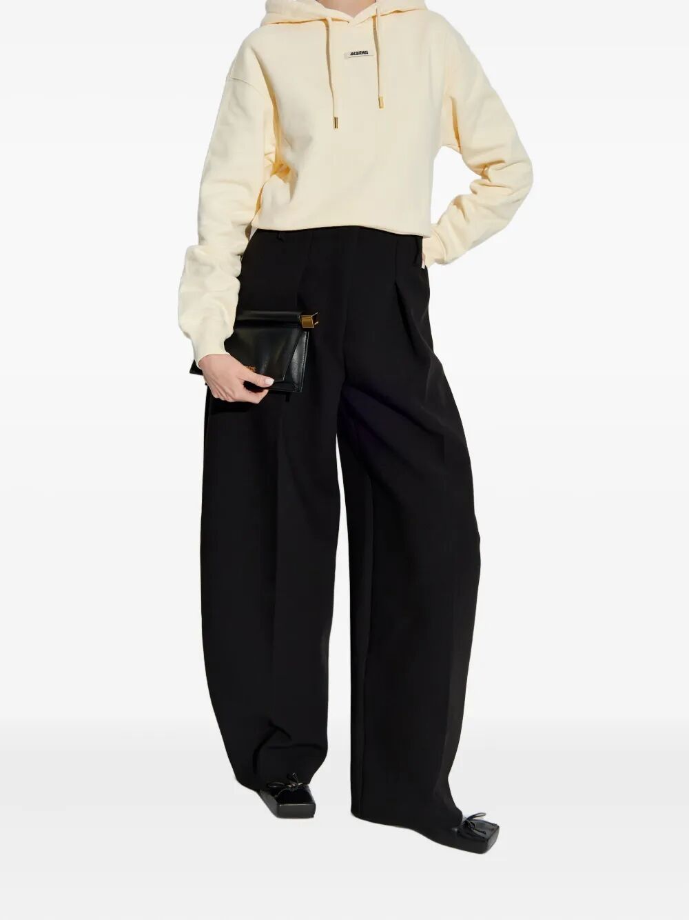 JACQUEMUS Regular Fit Grosgrain Hoodie for Women