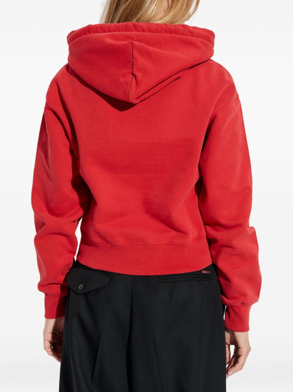 JACQUEMUS Regular Fit Grosgrain Hoodie - Women's S