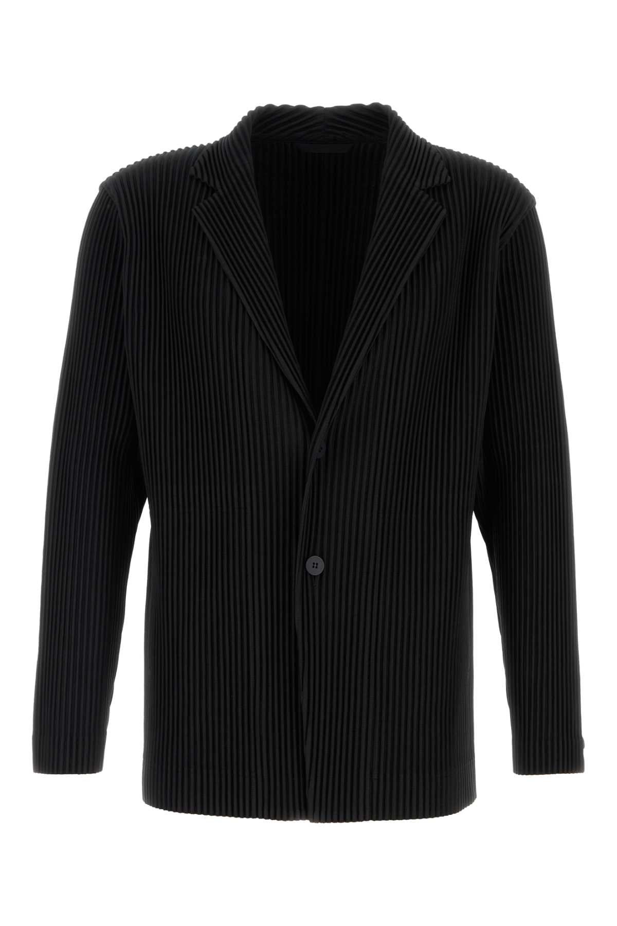 HOMME PLISSE Men's Mini Polyester Blazer