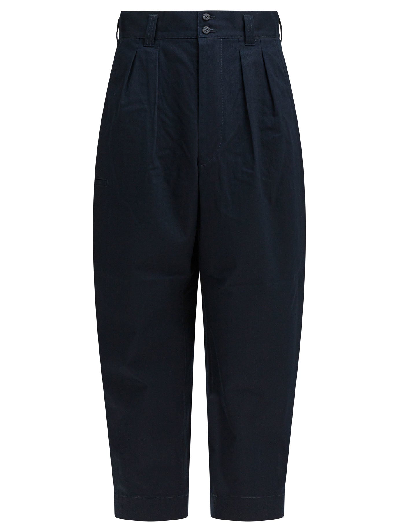 COMME DES GARÇONS HOMME PLUS Cotton Trousers for Men FW25