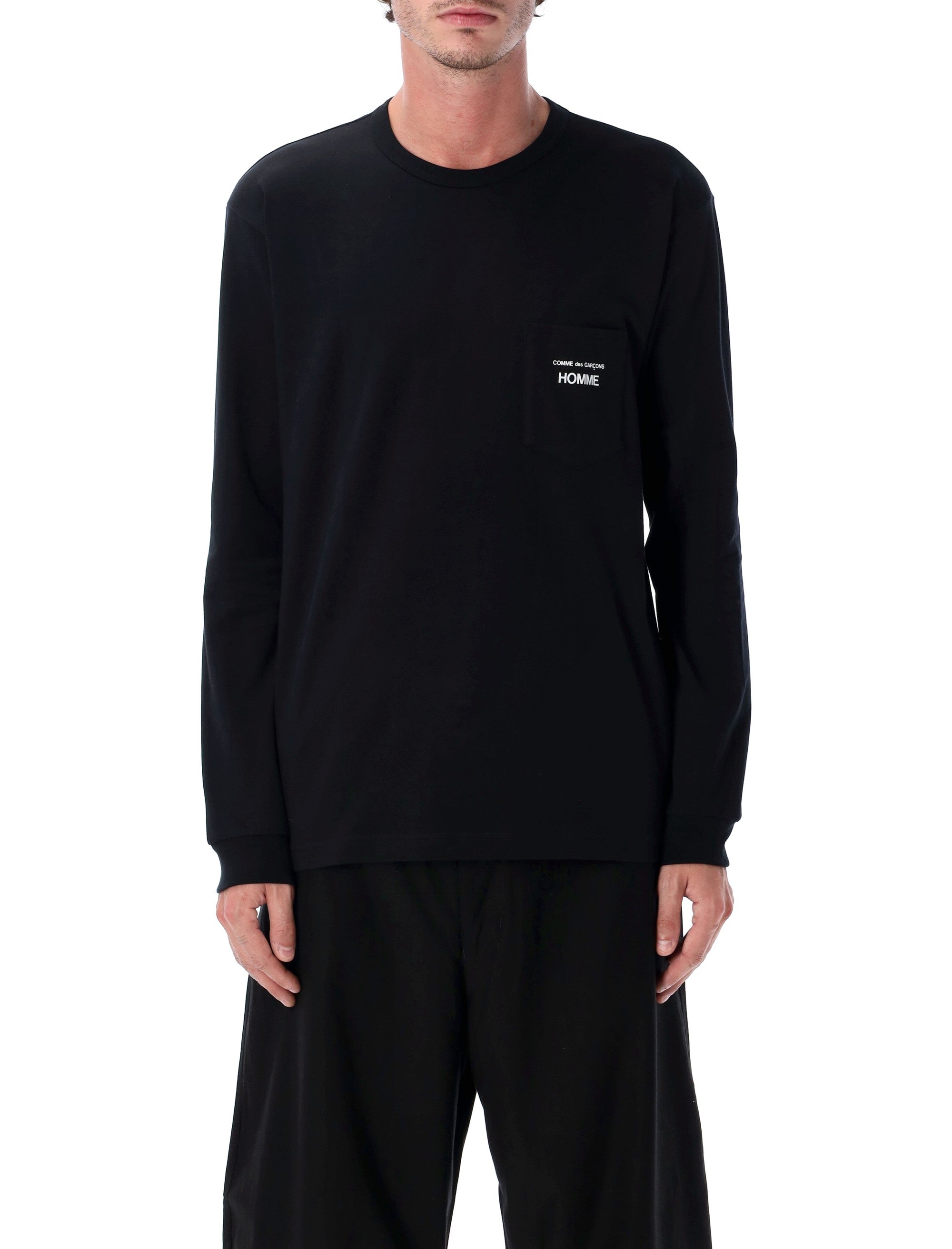 COMME DES GARÇONS HOMME PLUS Cotton Long Sleeve T-Shirt - Size L