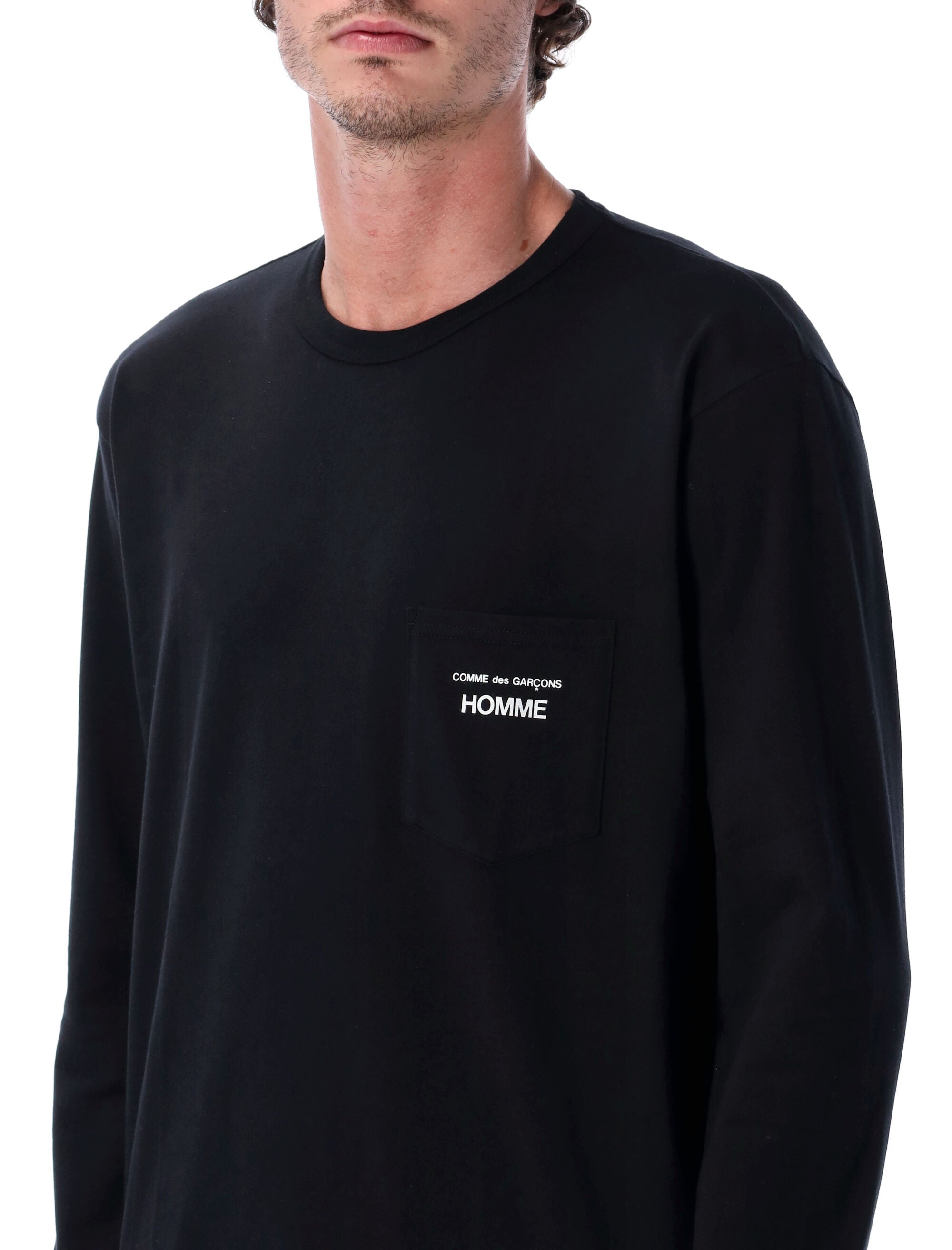 COMME DES GARÇONS HOMME PLUS Cotton Long Sleeve T-Shirt - Size L