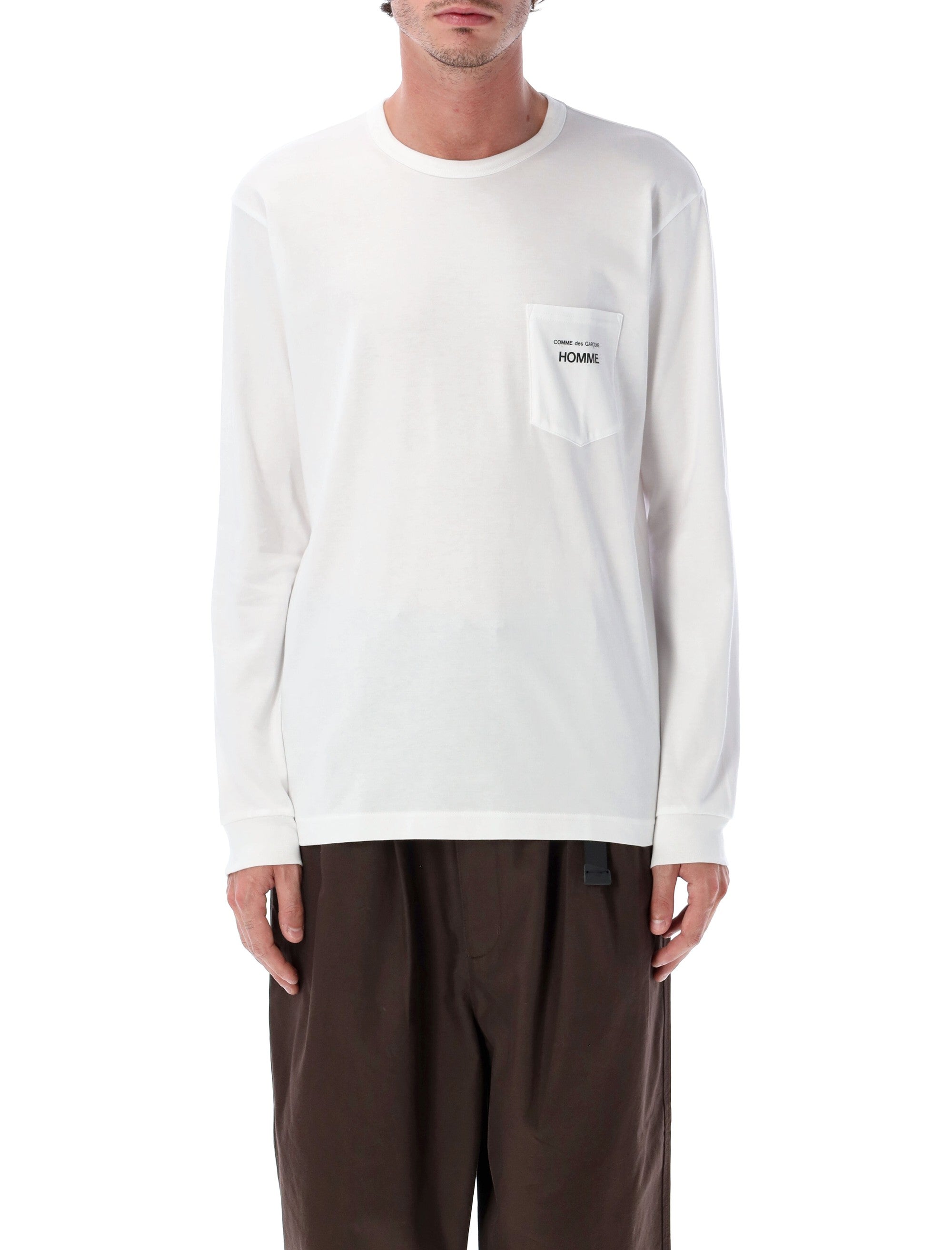 COMME DES GARÇONS HOMME PLUS Classic Long Sleeve T-Shirt for Men