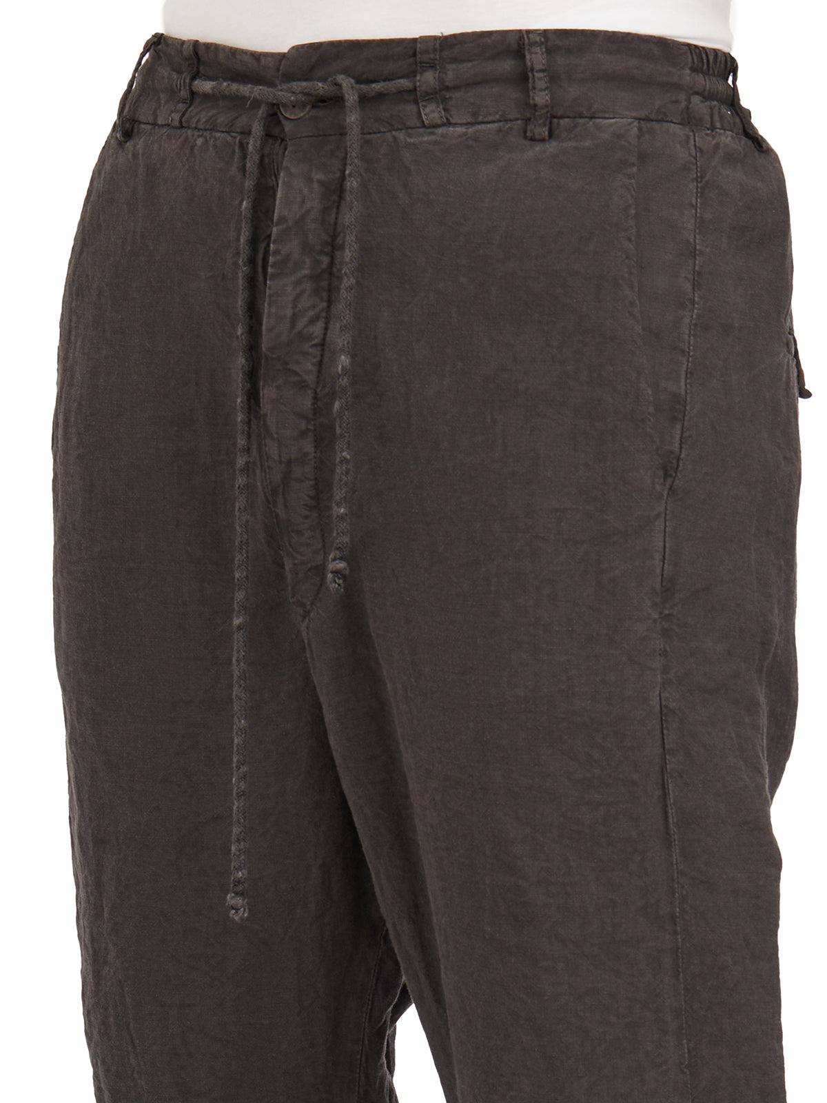 POEME BOHEMIEN Linen Wide Trousers - Size 48