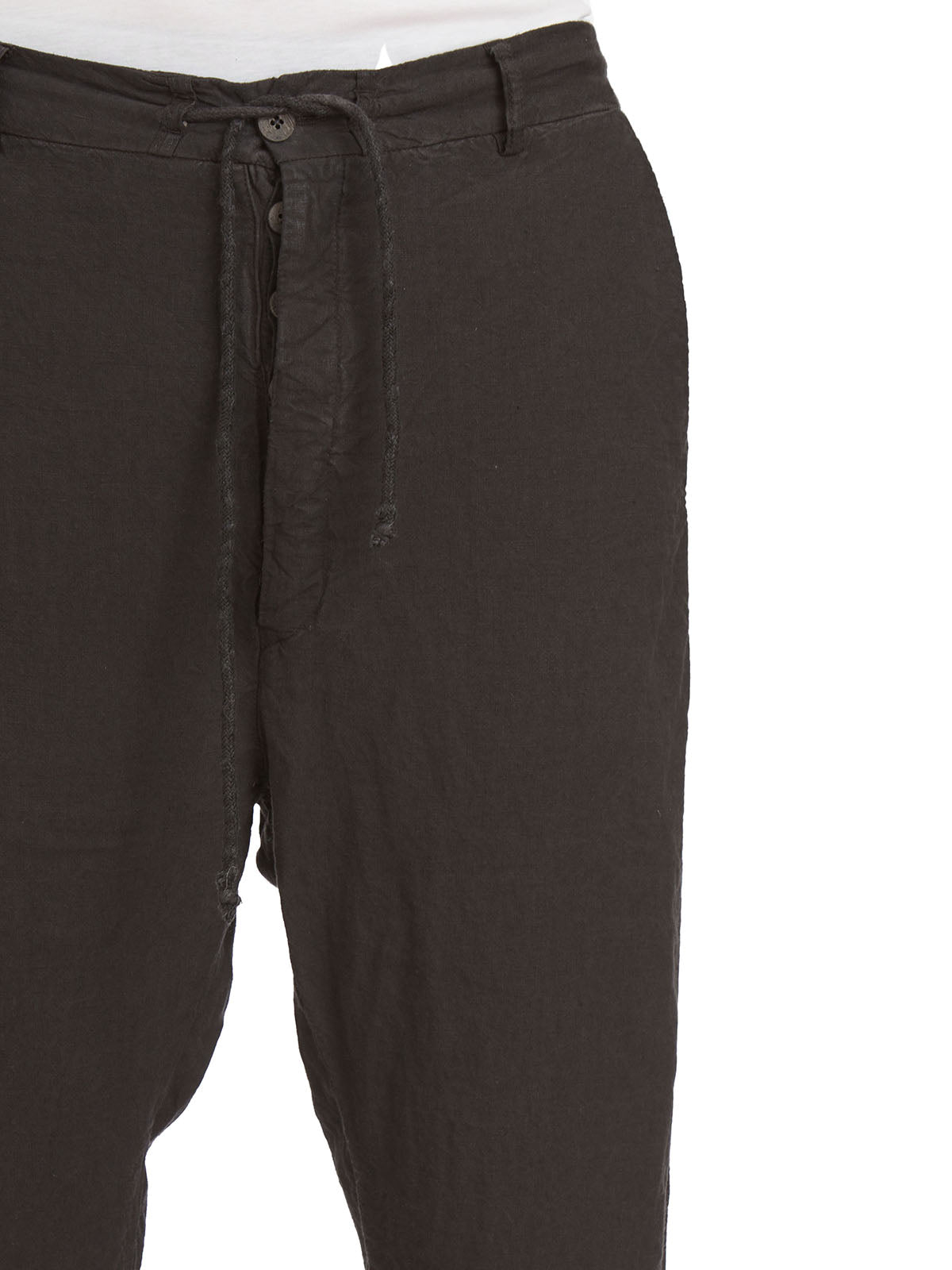 POEME BOHEMIEN Linen Wide Trousers Size 48 for Effortless Style