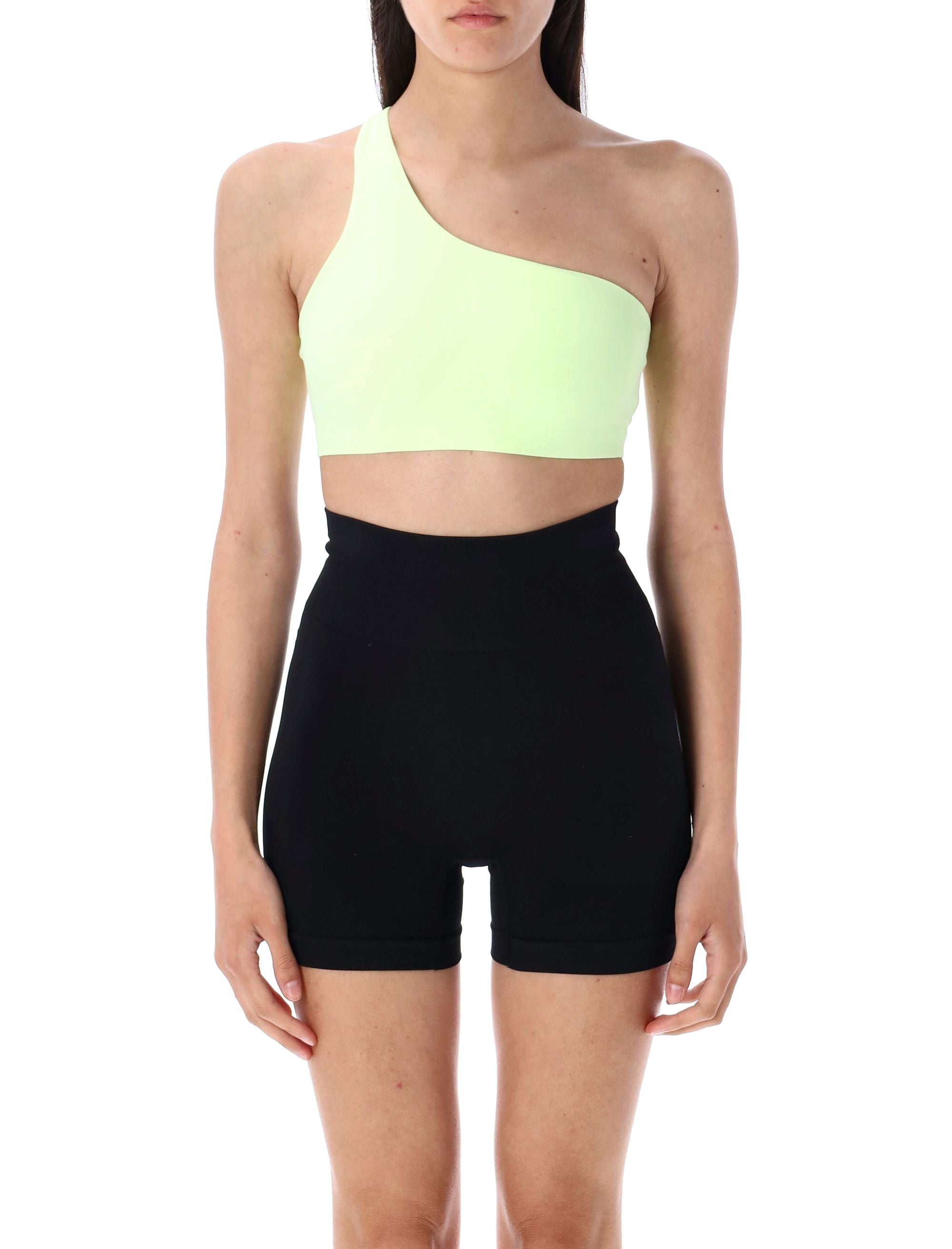 NIKE Asymmetrical One-Shoulder Mini Sports Bra - Size S