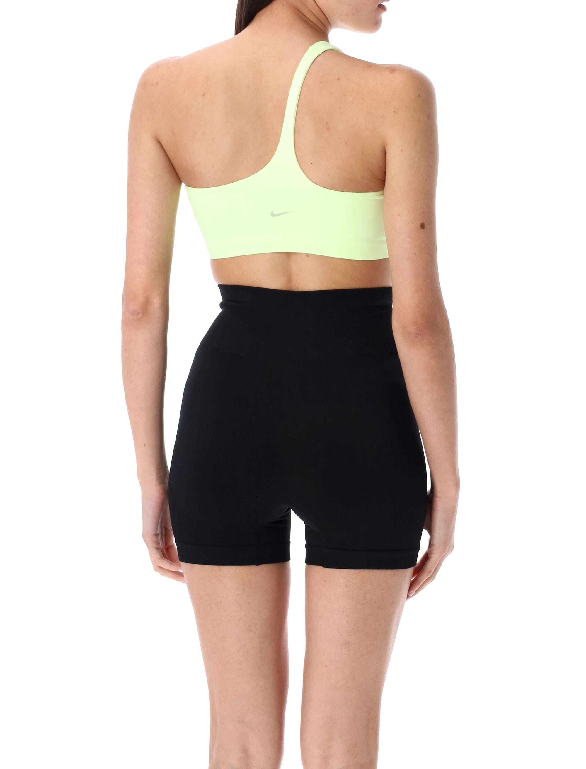 NIKE Asymmetrical One-Shoulder Mini Sports Bra - Size S