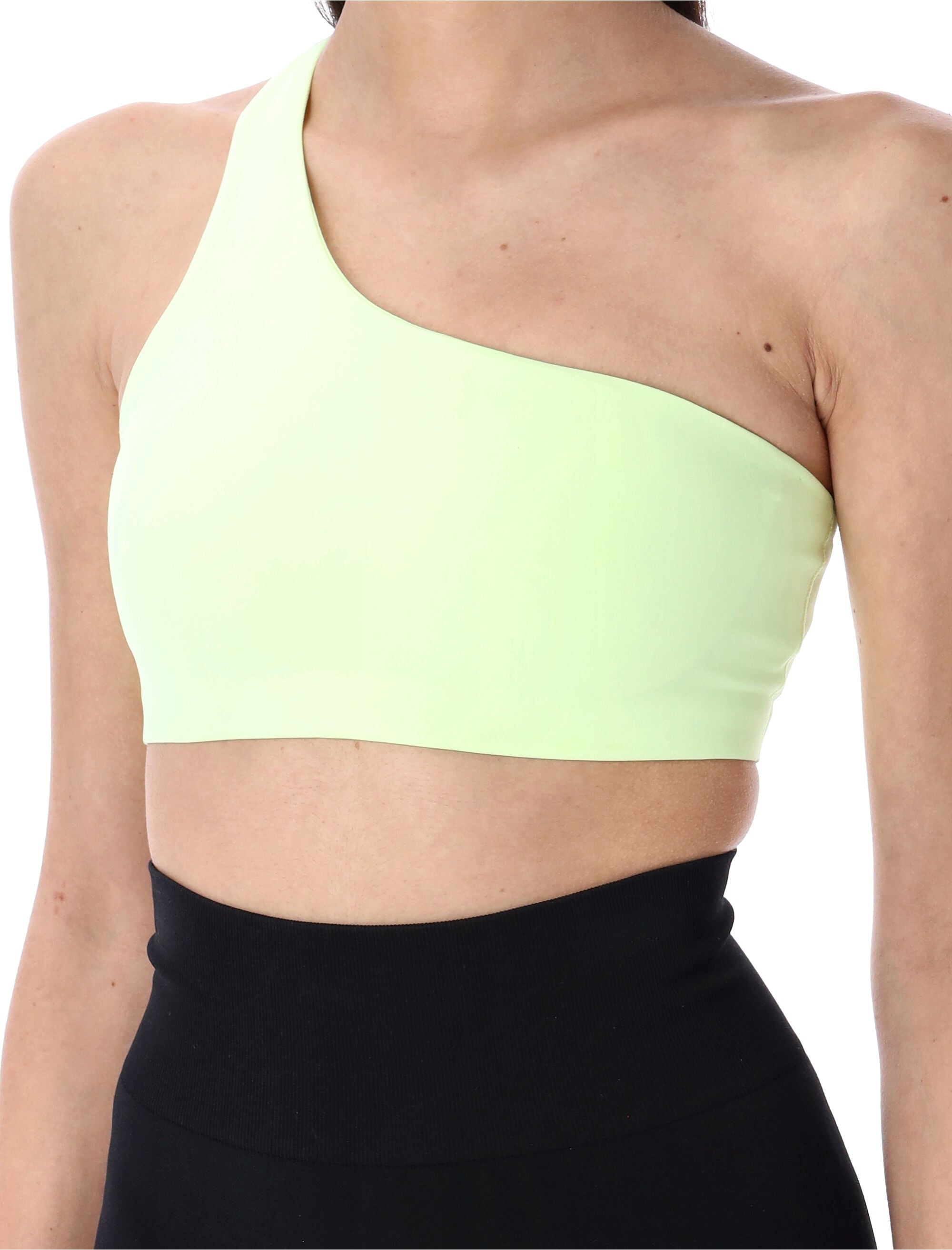 NIKE Asymmetrical One-Shoulder Mini Sports Bra - Size S