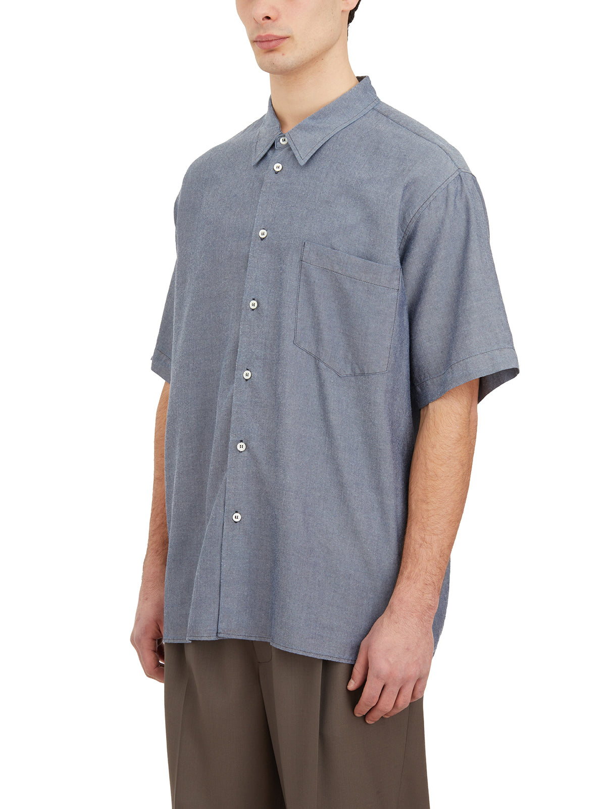 MAGLIANO Cut-Sleeve Mini Shirt for Men