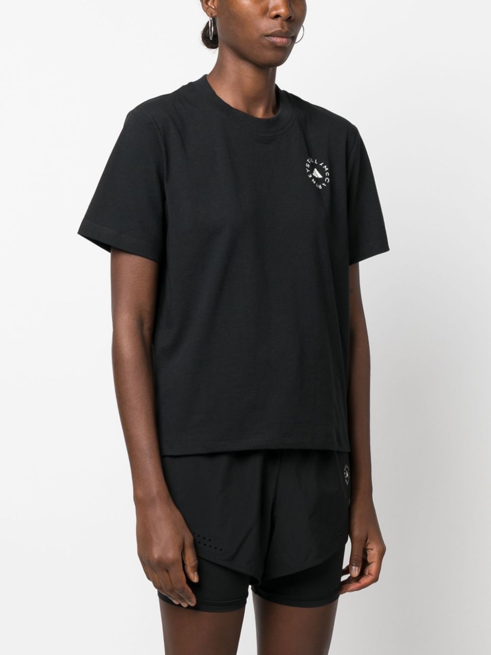 ADIDAS BY STELLA MCCARTNEY Casual Logo T-Shirt - Short Sleeve