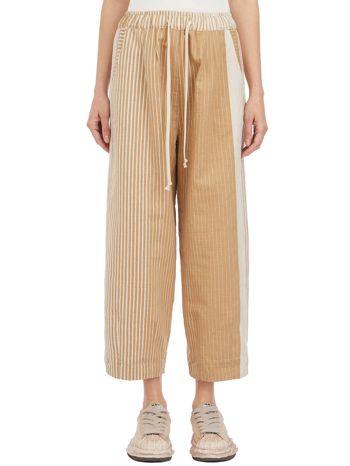 COLLECTION PRIVEE Wide Striped Pants - Size 40