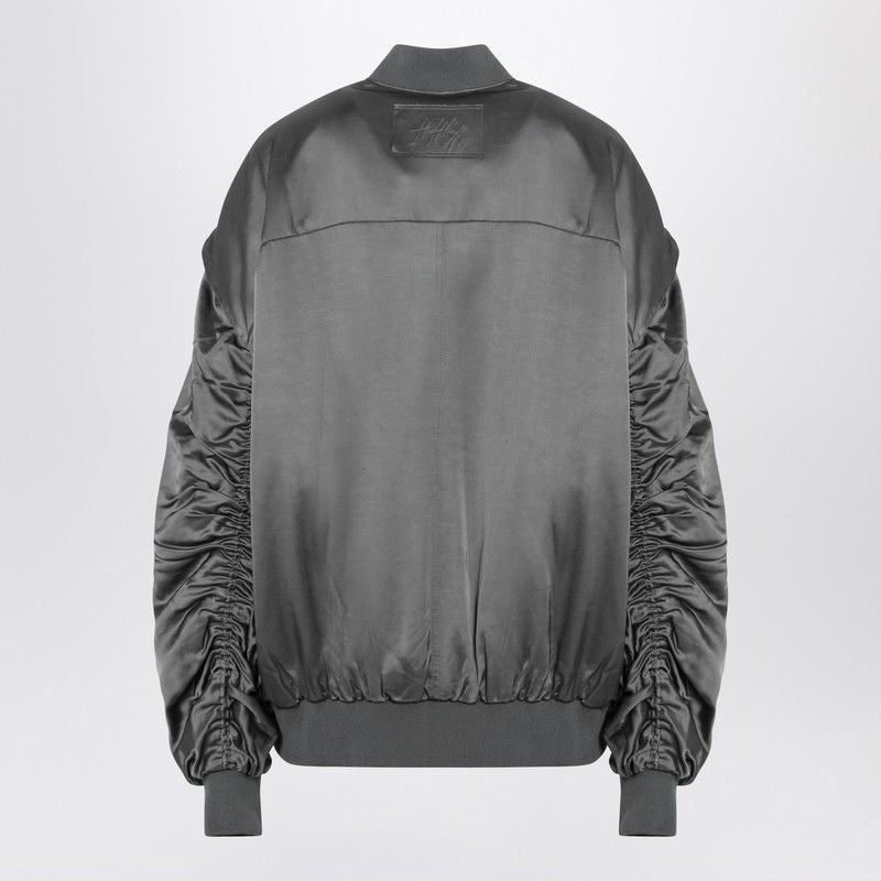 HALFBOY Zipped Over Bomber Jacket for Women