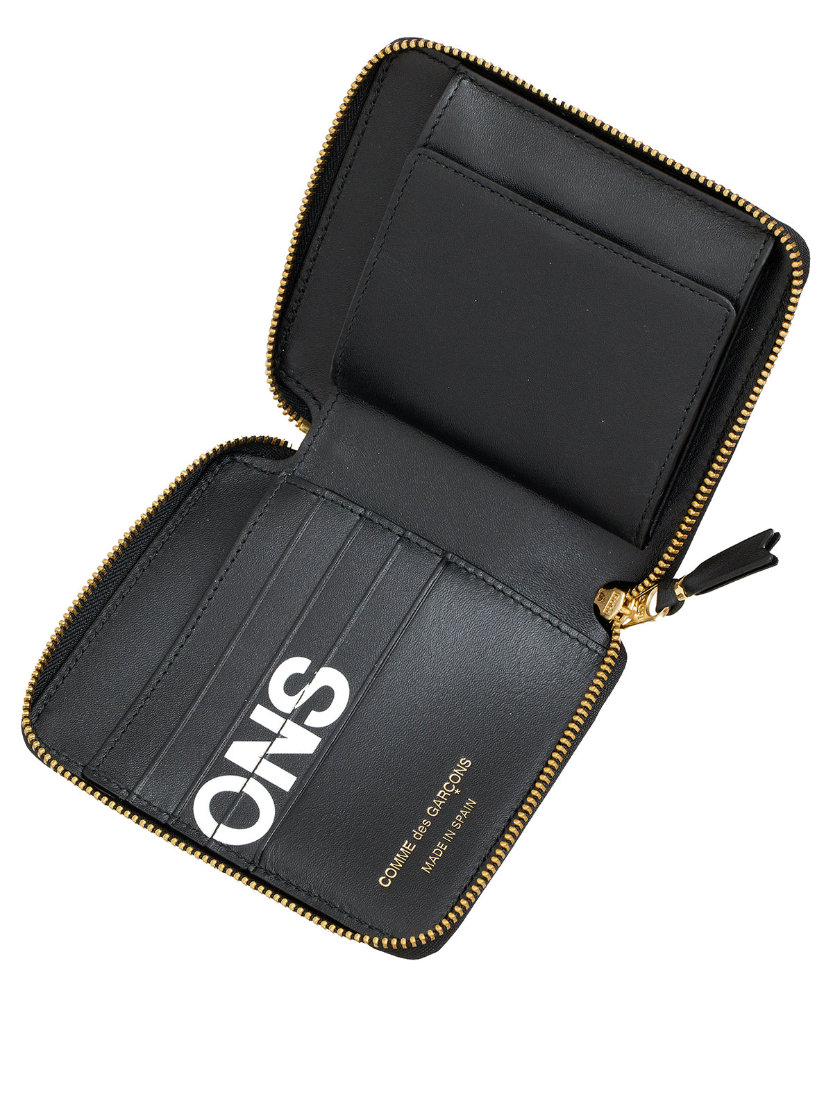 COMME DES GARÇONS WALLET Mini Wallet with Zip and Card Slots