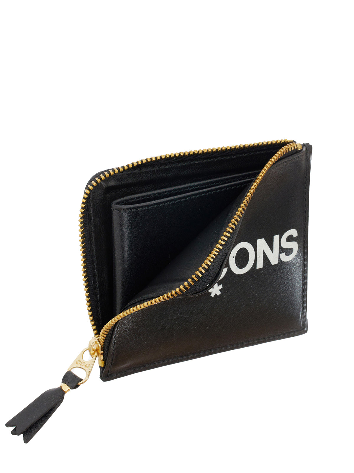 COMME DES GARÇONS WALLET Mini Zip Wallet with Central Compartment