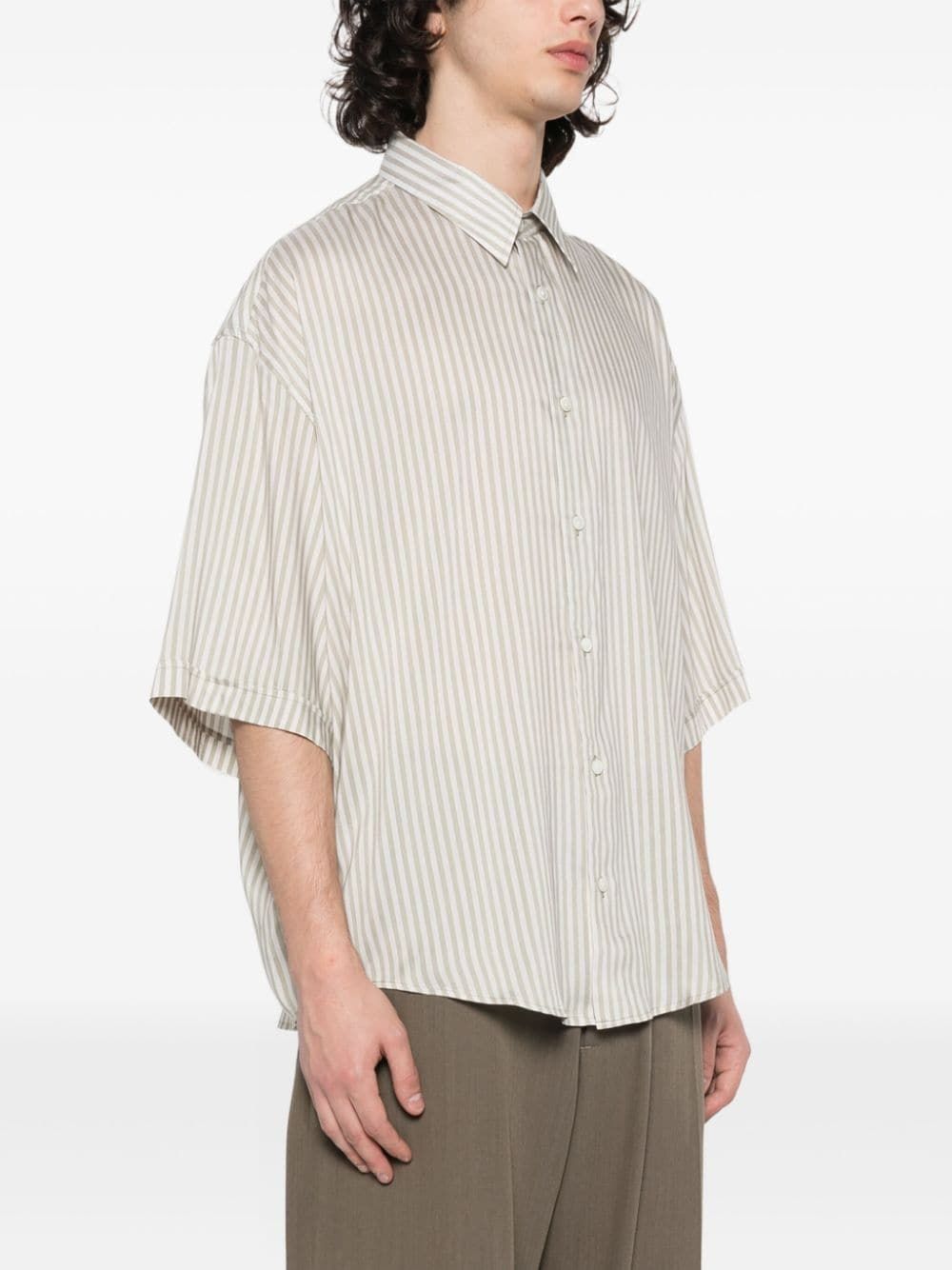AMI PARIS Boxy Fit Short Sleeve Shirt
