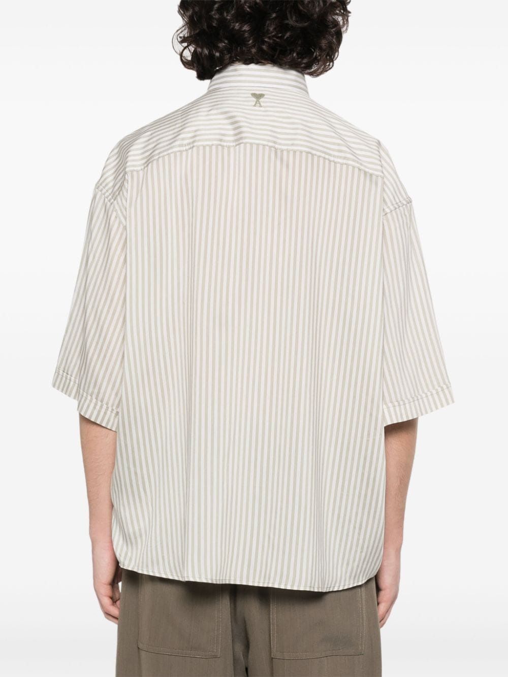 AMI PARIS Boxy Fit Short Sleeve Shirt