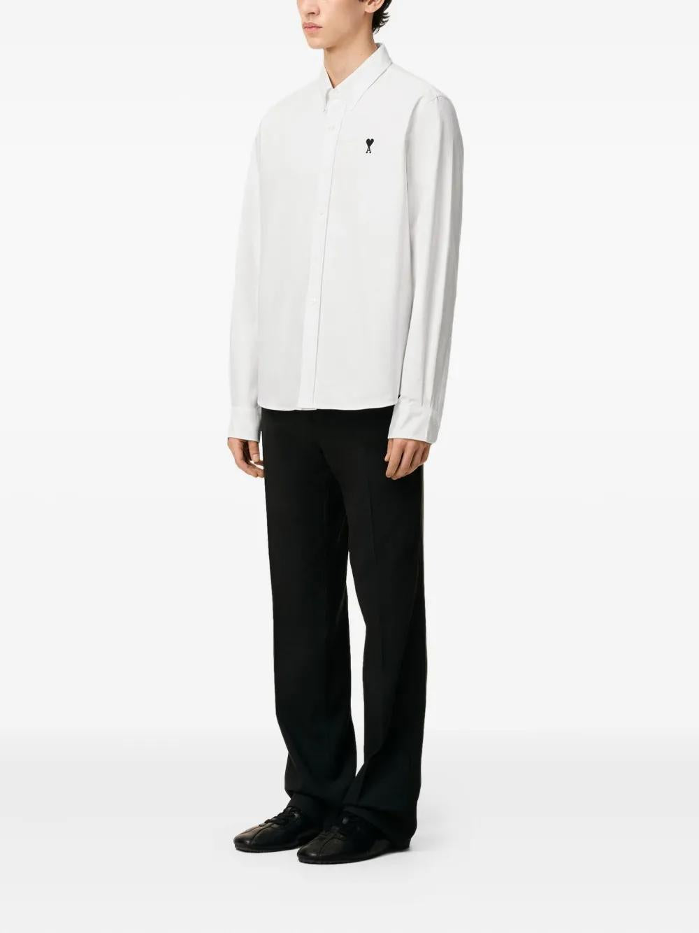 AMI PARIS Classic Fit Shirt for Men - FW25