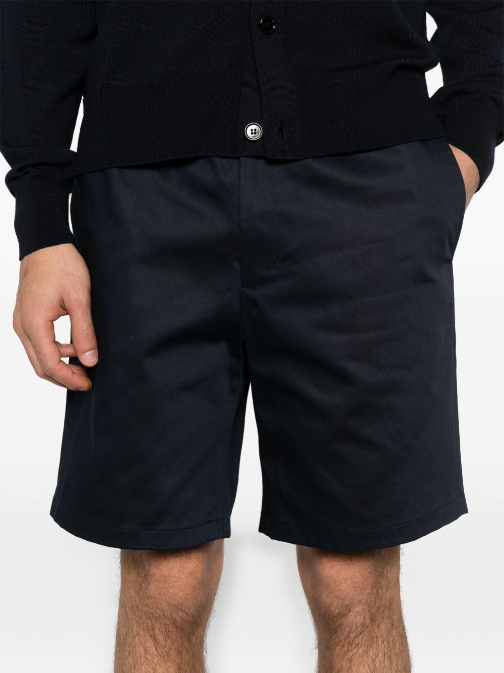 AMI PARIS Men's Essential Cotton Shorts