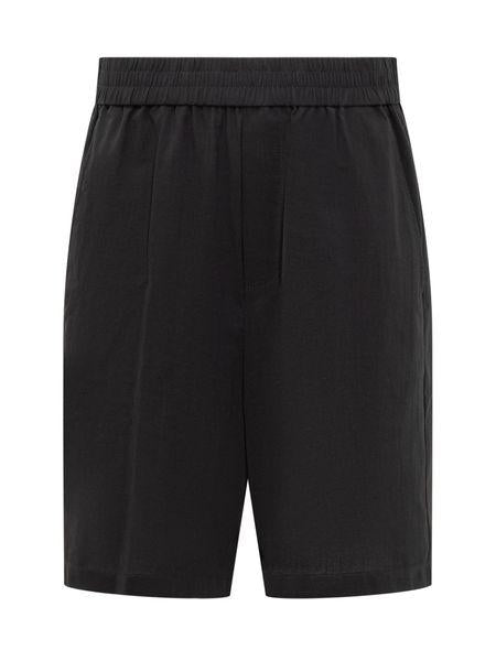 AMI PARIS Elasticated Waist Bermuda Shorts for Men