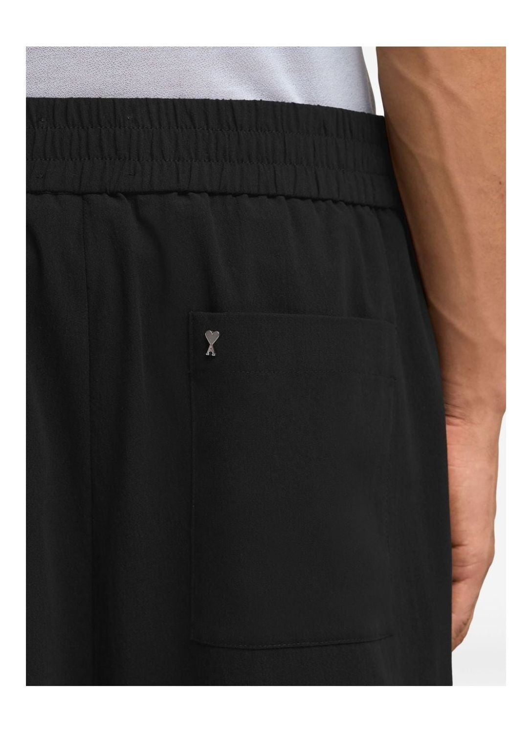 AMI PARIS Elasticated Waist Bermuda Shorts for Men