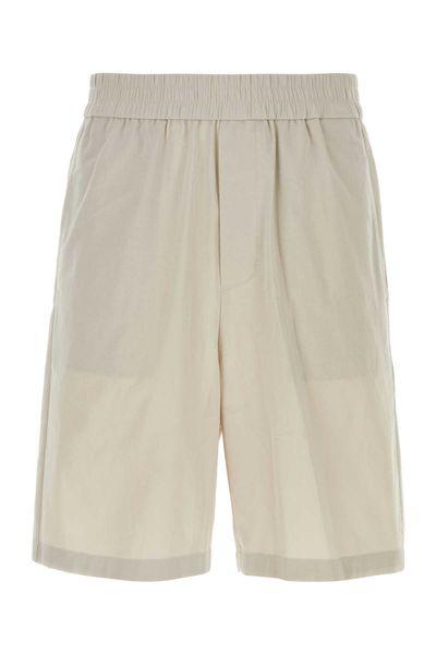 AMI PARIS Men's Elasticated Waist Mini Bermuda Shorts