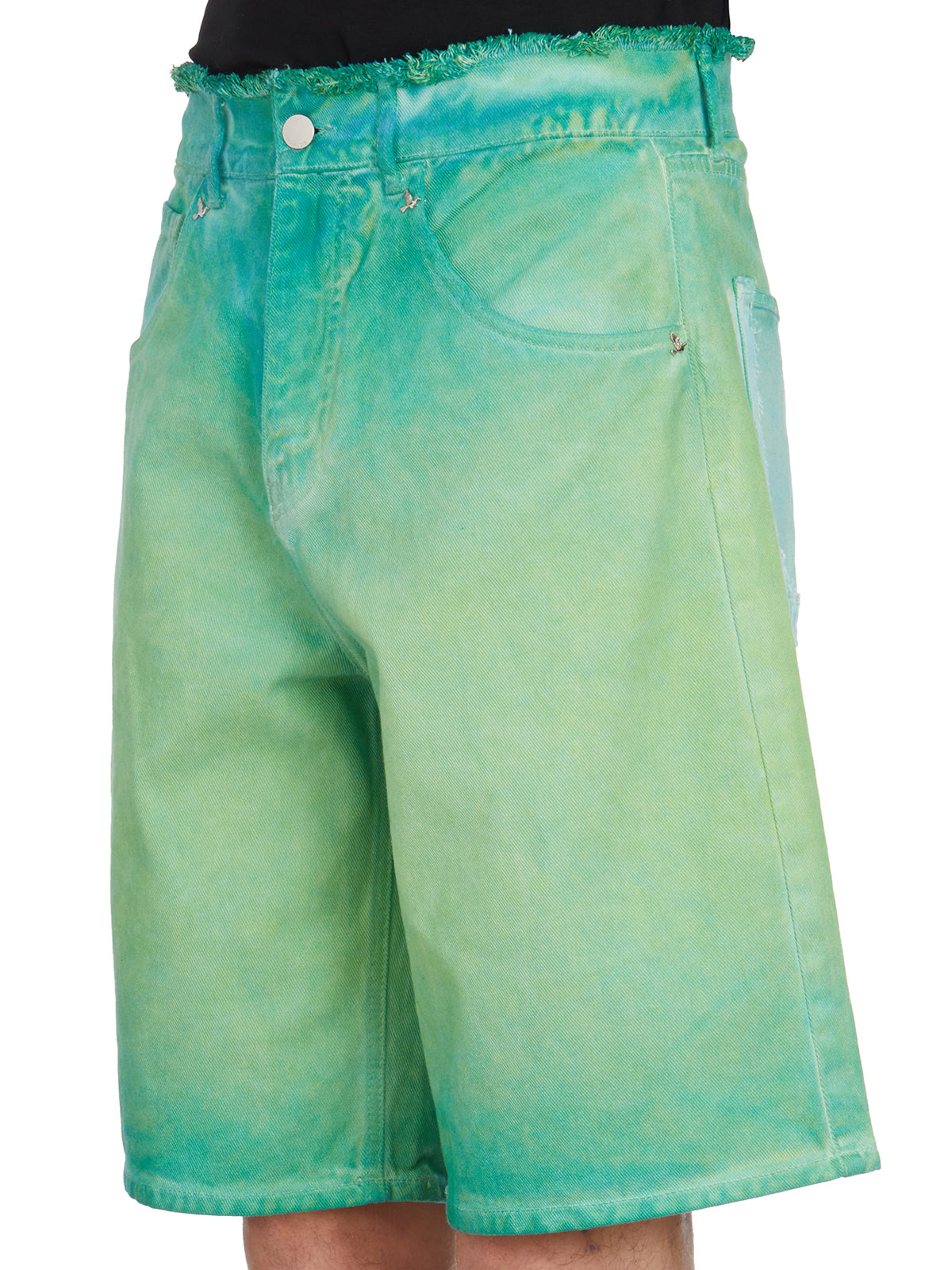 3PARADIS Denim Bermuda Shorts - Size M