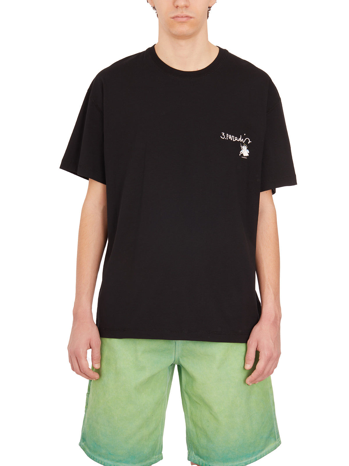 3PARADIS Graphic Print T-Shirt for Men - Size M