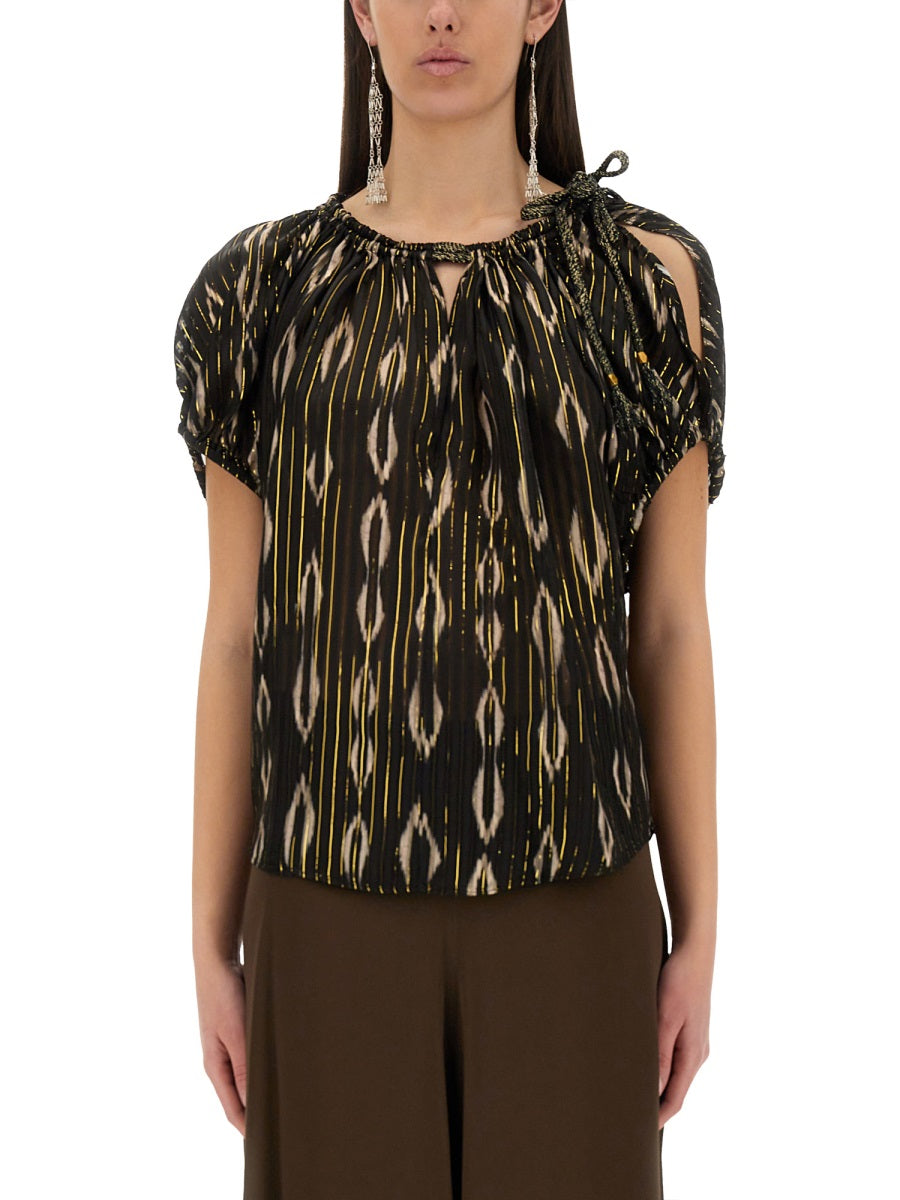 ISABEL MARANT Elegant Mini Silk Top - Size 36